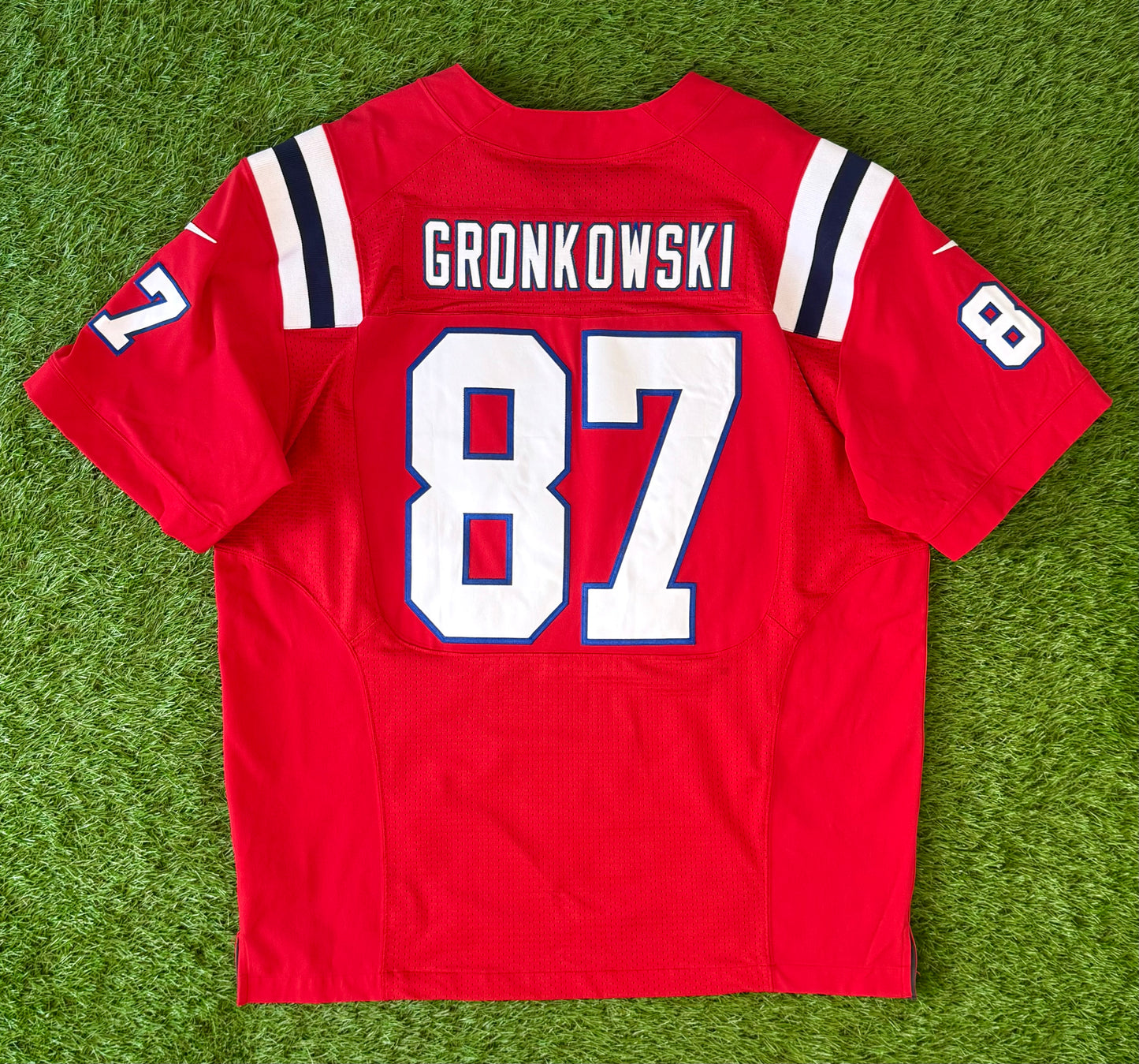 New England Patriots Rob Gronkowski 2012 Throwback NFL Football Jersey (52/XXL)