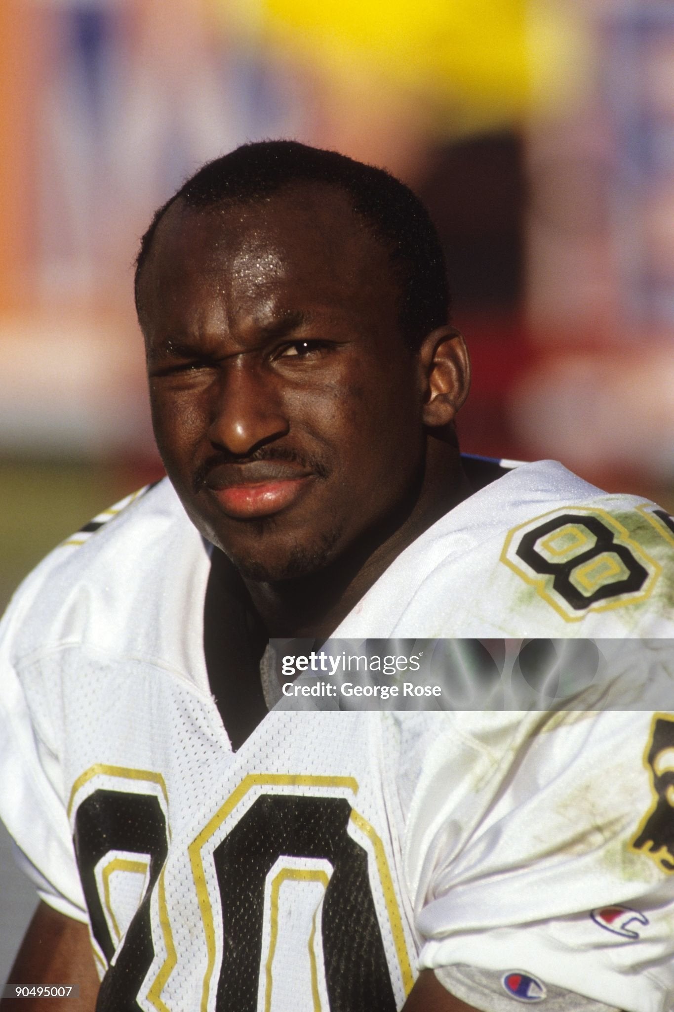 New Orleans Saints Marcus Dowdell Game Worn 1993 NFL Football Jersey (46/Large)