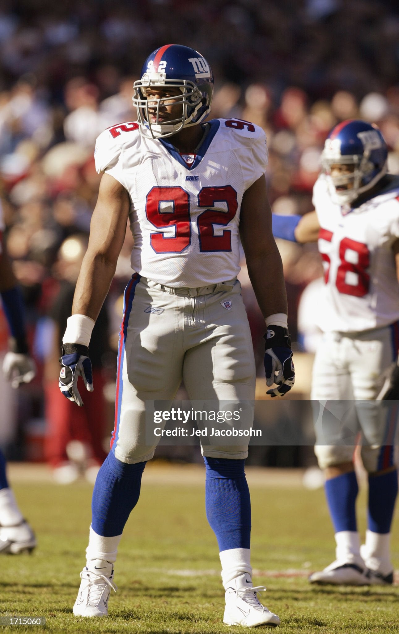 New York Giants Michael Strahan 2003 Team Issued NFL Football Jersey (50/XL)