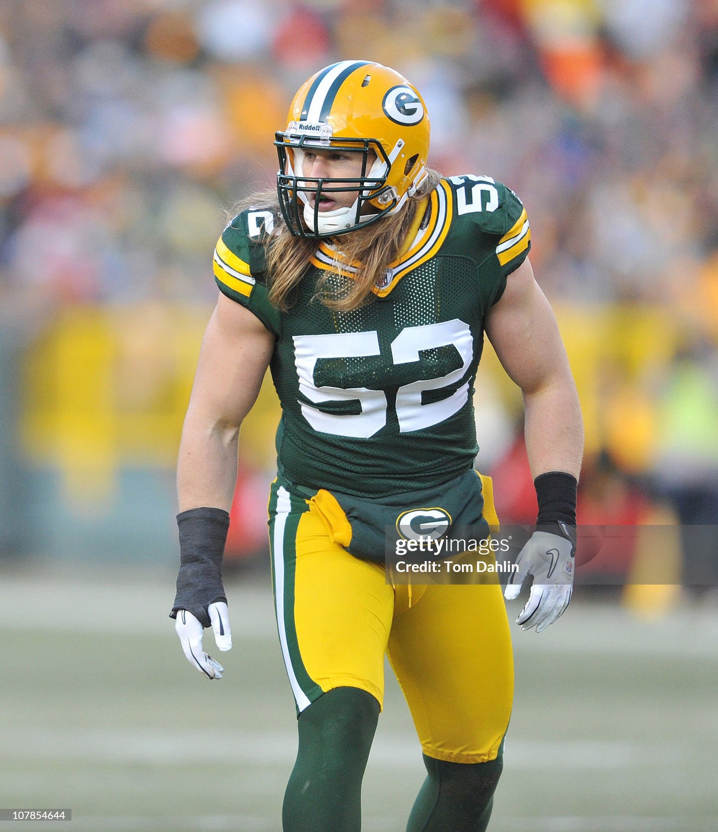 Green Bay Packers Clay Matthews 2011 NFL Football Jersey (46/Medium)