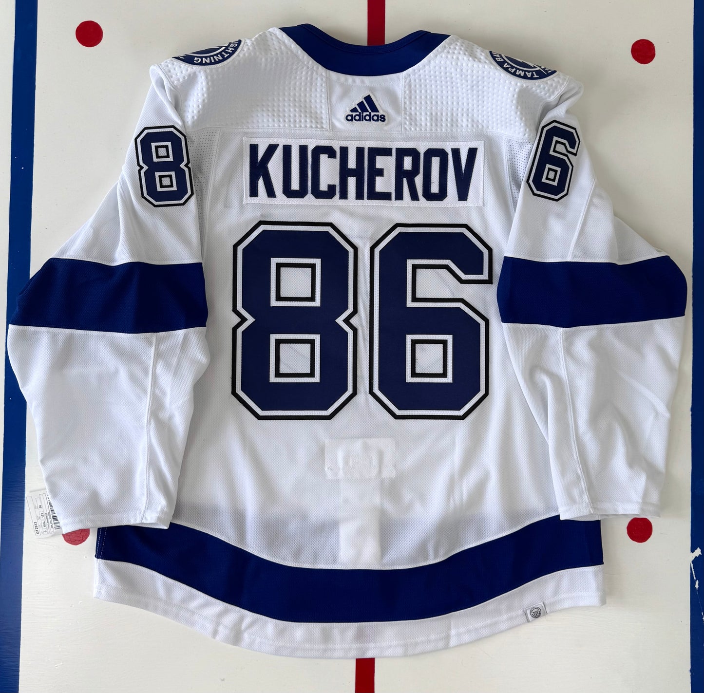 Tampa Bay Lightning Nikita Kucherov 2022-2024 NHL Hockey Jersey (56/XXL)