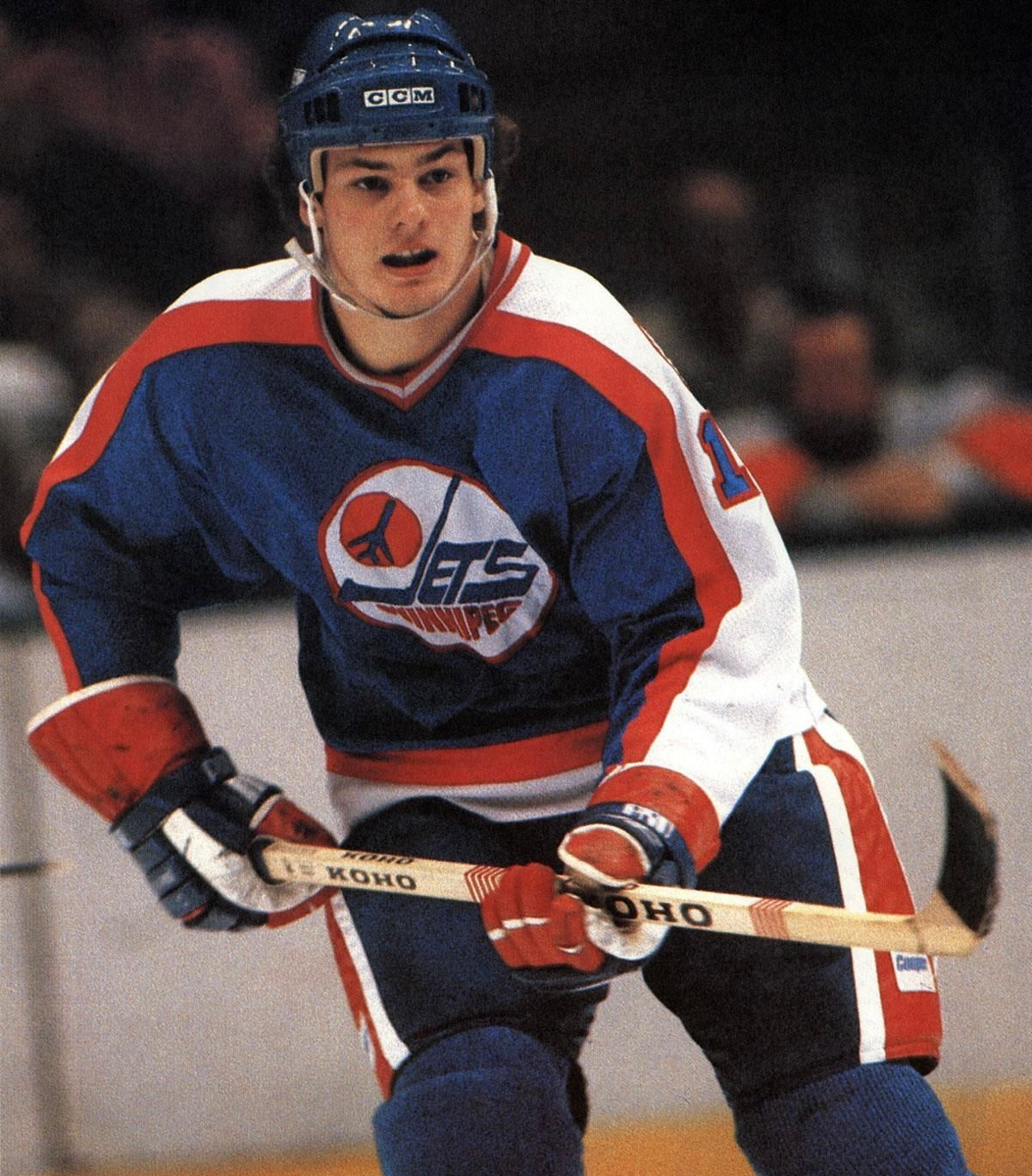 Winnipeg Jets 1981-1983 Dale Hawerchuk NHL Hockey Jersey (44/Medium)