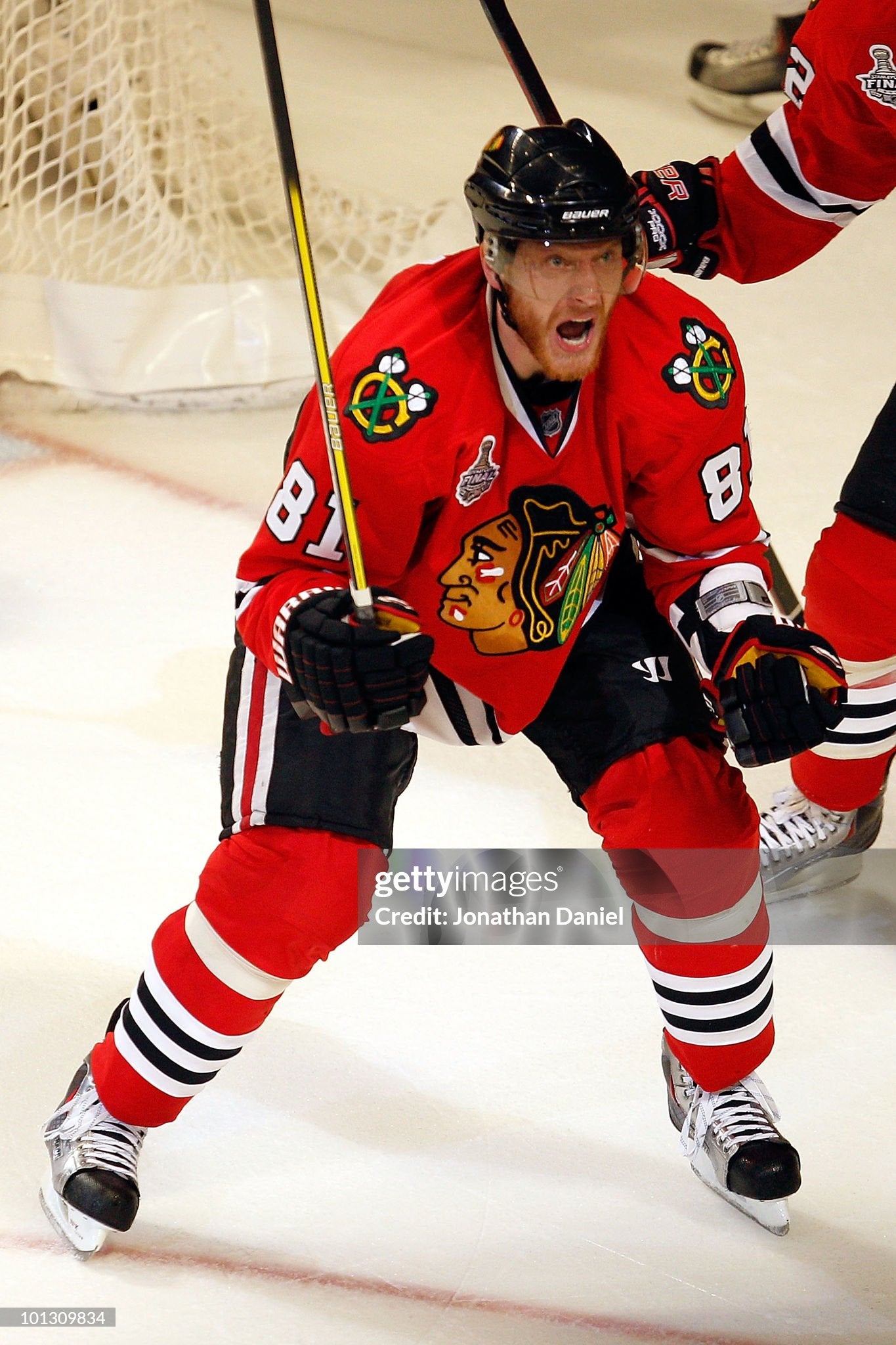 Chicago Blackhawks Marian Hossa 2010 Stanley Cup Finals NHL Hockey Jersey (54/XL)
