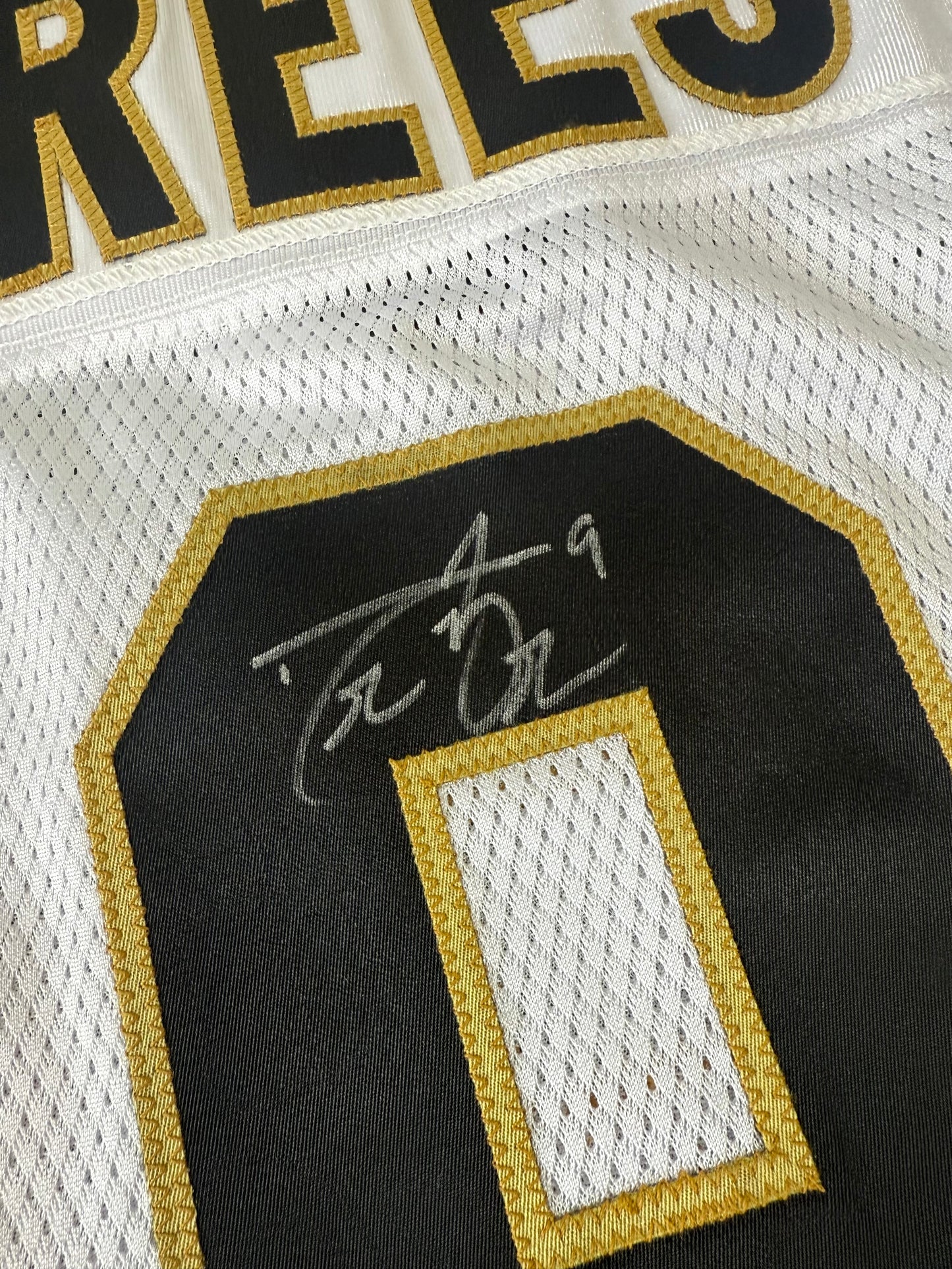 New Orleans Saints Drew Brees Autographed Team Issued 2011 NFL Football Jersey (48/XL)