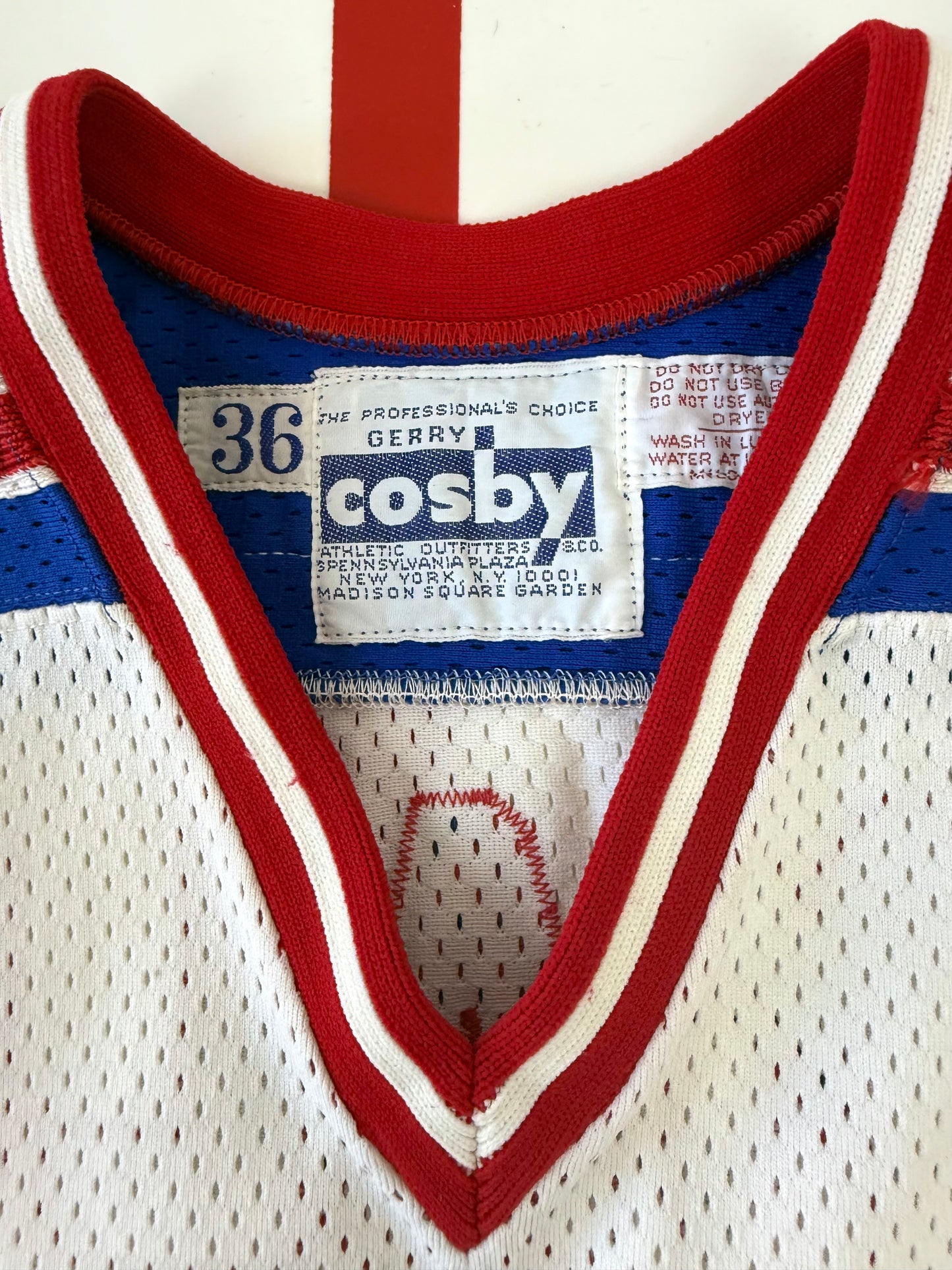 New York Rangers 1980-1984 Dave Maloney NHL Hockey Jersey (36/Small)