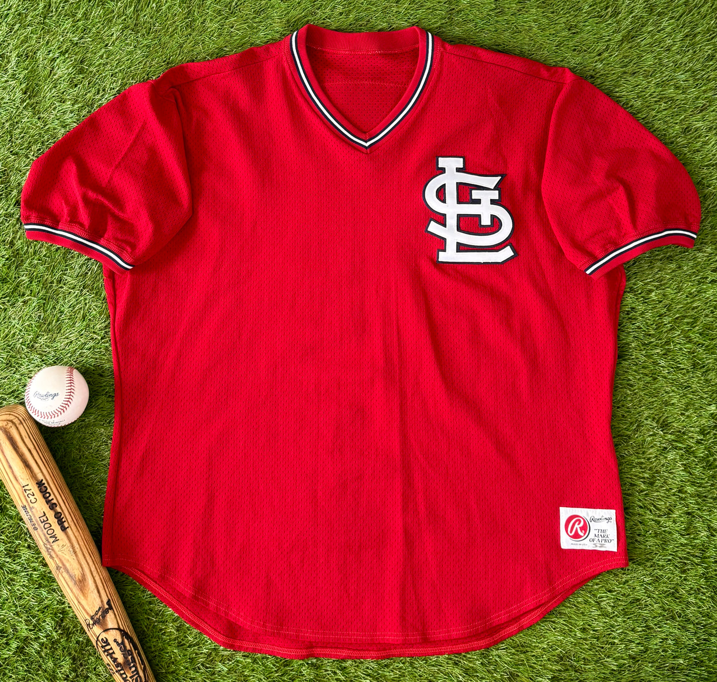 St. Louis Cardinals 1997-1998 Spring Training/Batting Practice MLB Baseball Jersey (52/XXL)