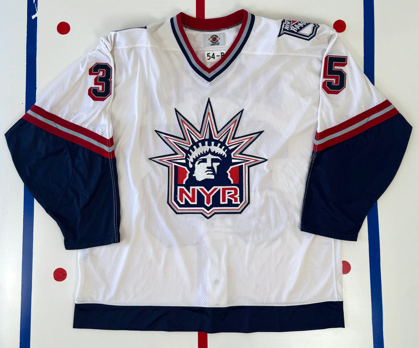 New York Rangers Mike Richter 1998-1999 Alternate NHL Hockey Jersey (54/XL)