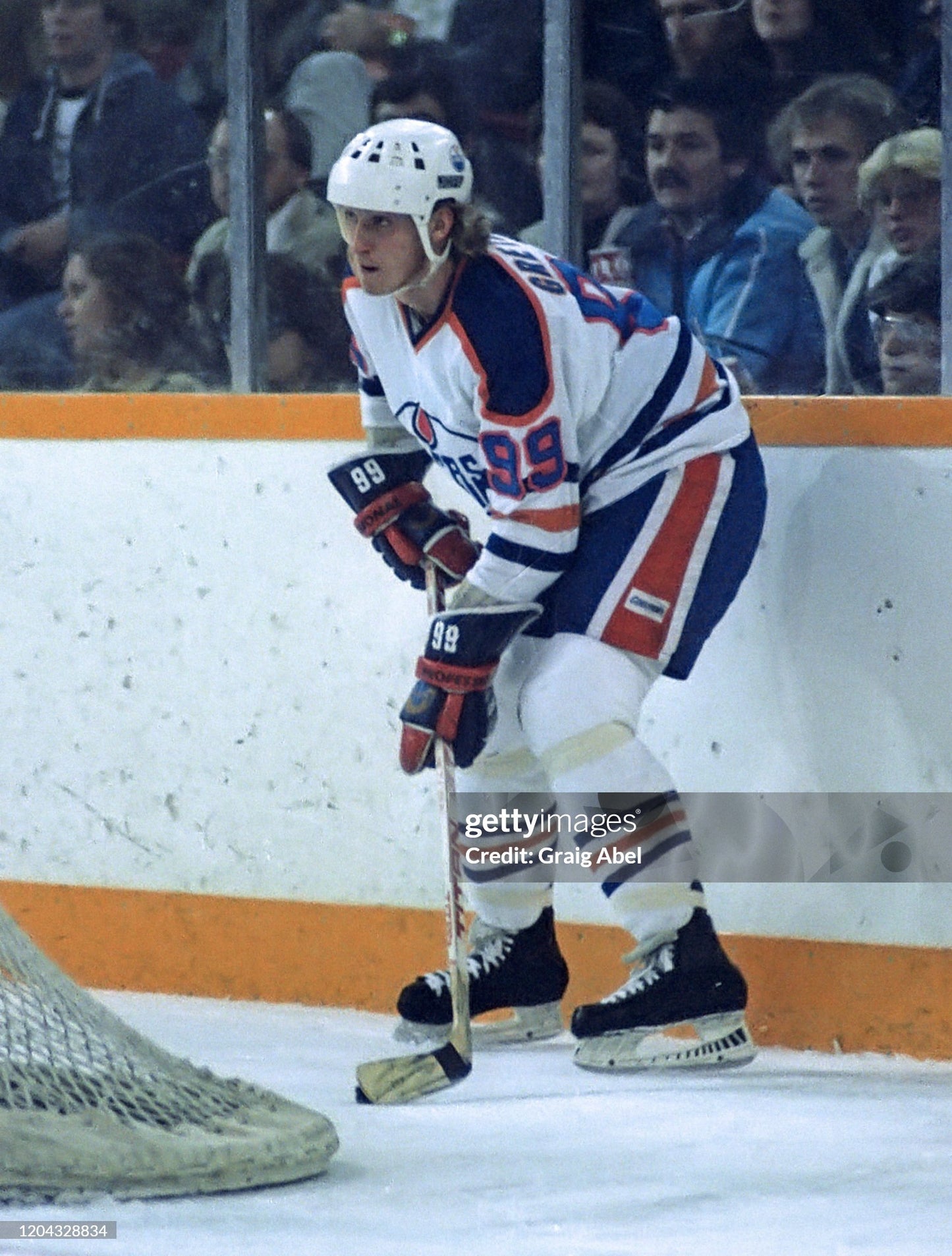 Edmonton Oilers 1980 Wayne Gretzky NHL Hockey Jersey (36/Small)