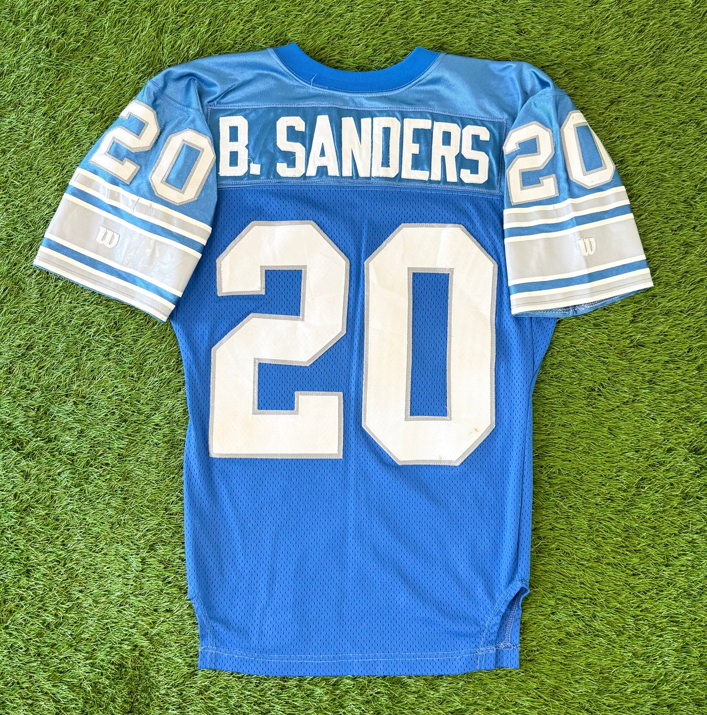 Detroit Lions Barry Sanders 1993 NFL Football Jersey (42/Medium)