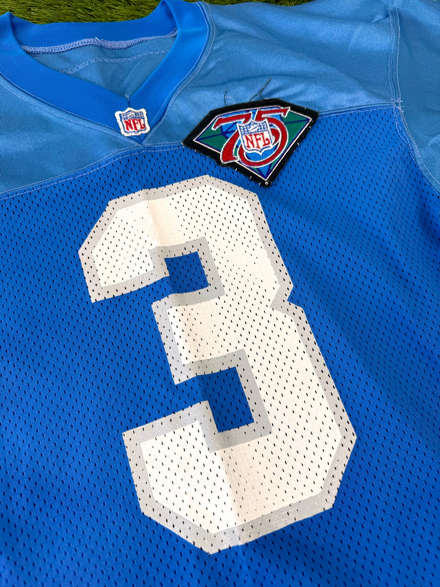 Detroit Lions 1994 Game Issued Kaplan NFL Football Jersey (44/Large)