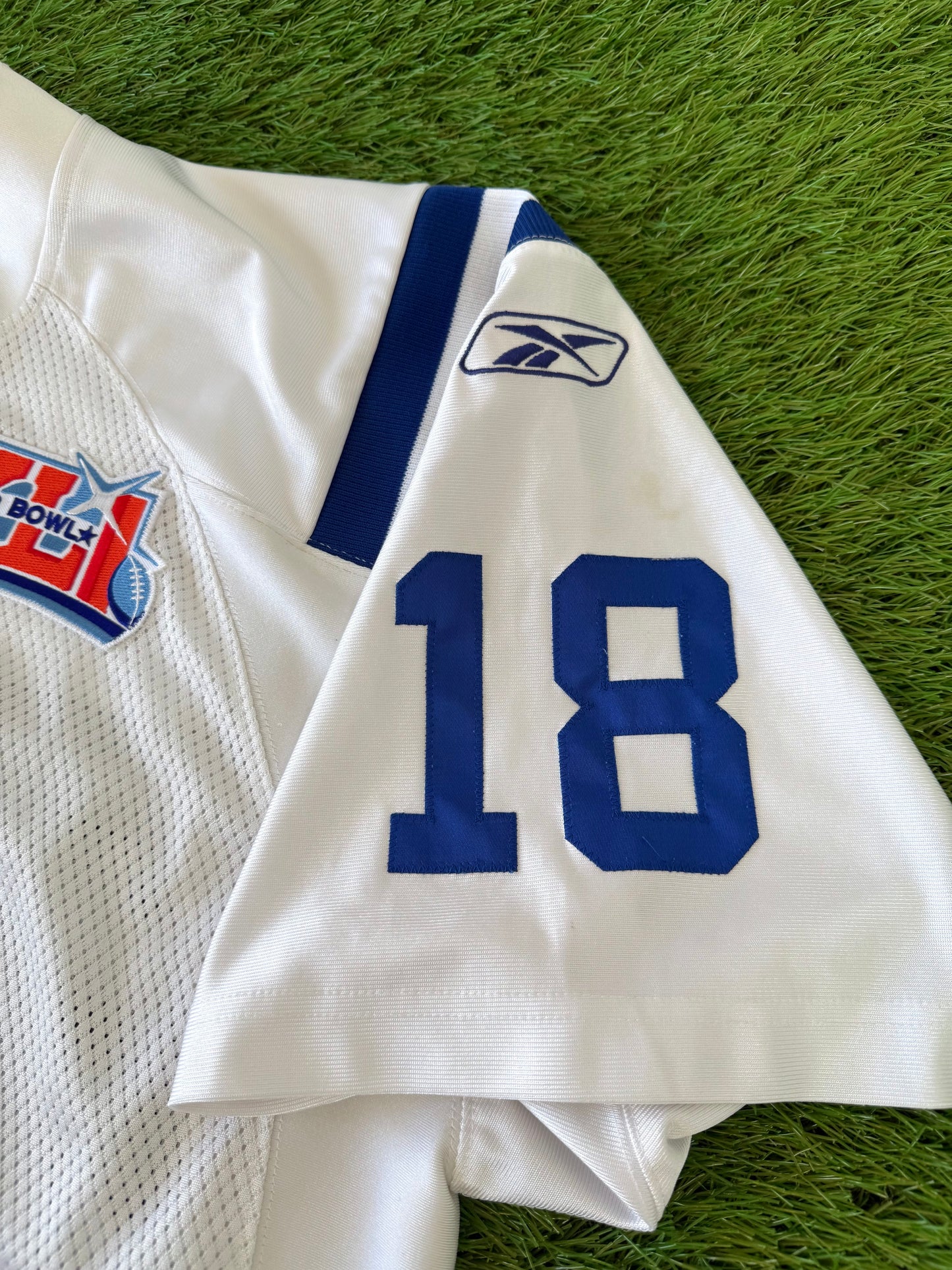 Indianapolis Colts Peyton Manning Super Bowl XLI NFL Football Jersey (54/XXL)