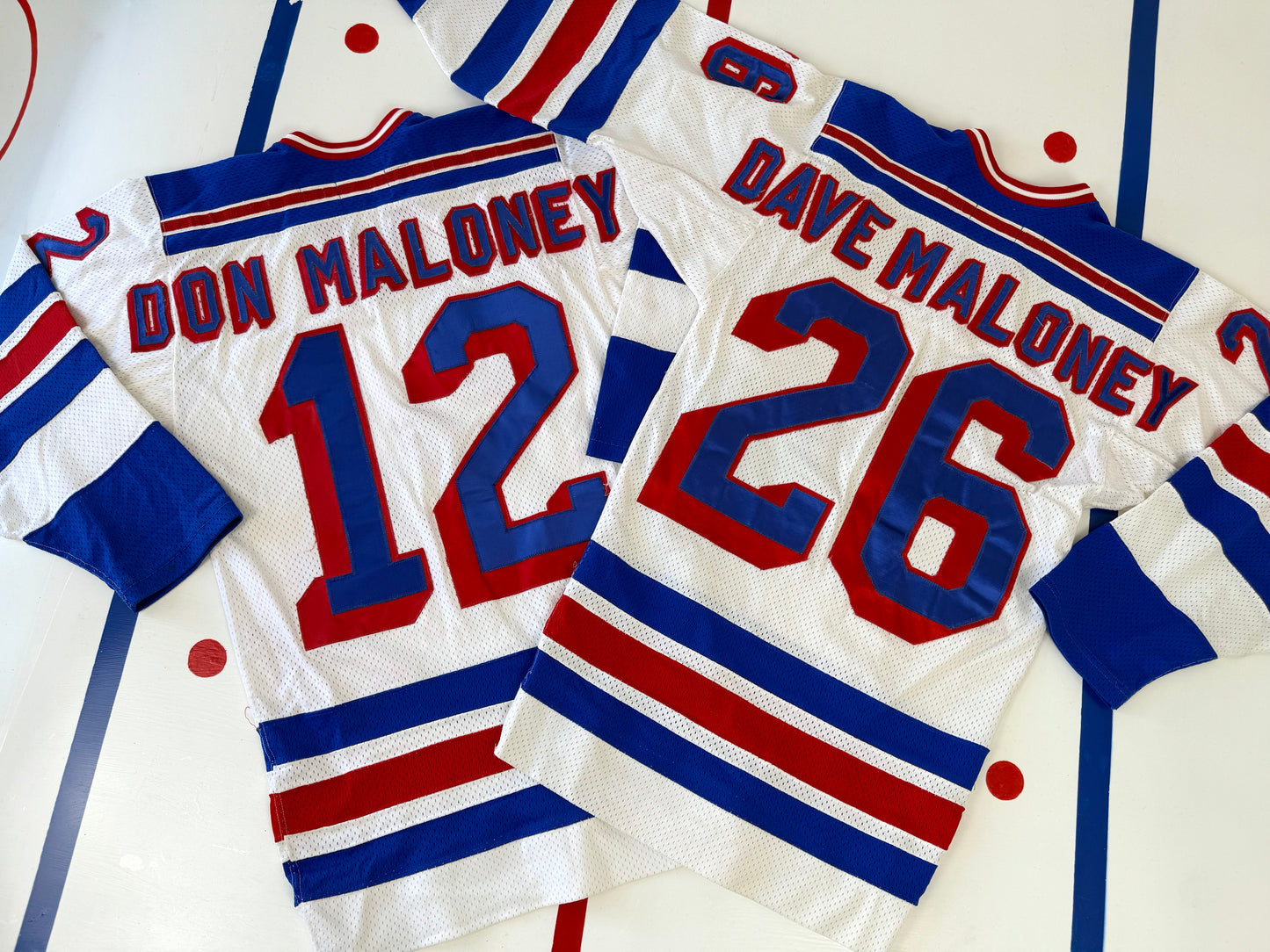 New York Rangers 1980-1984 Dave Maloney NHL Hockey Jersey (36/Small)