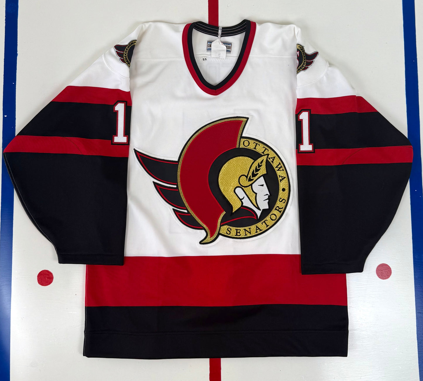 Ottawa Senators Daniel Alfredsson 1996-1997 NHL Hockey Jersey (44/Medium)