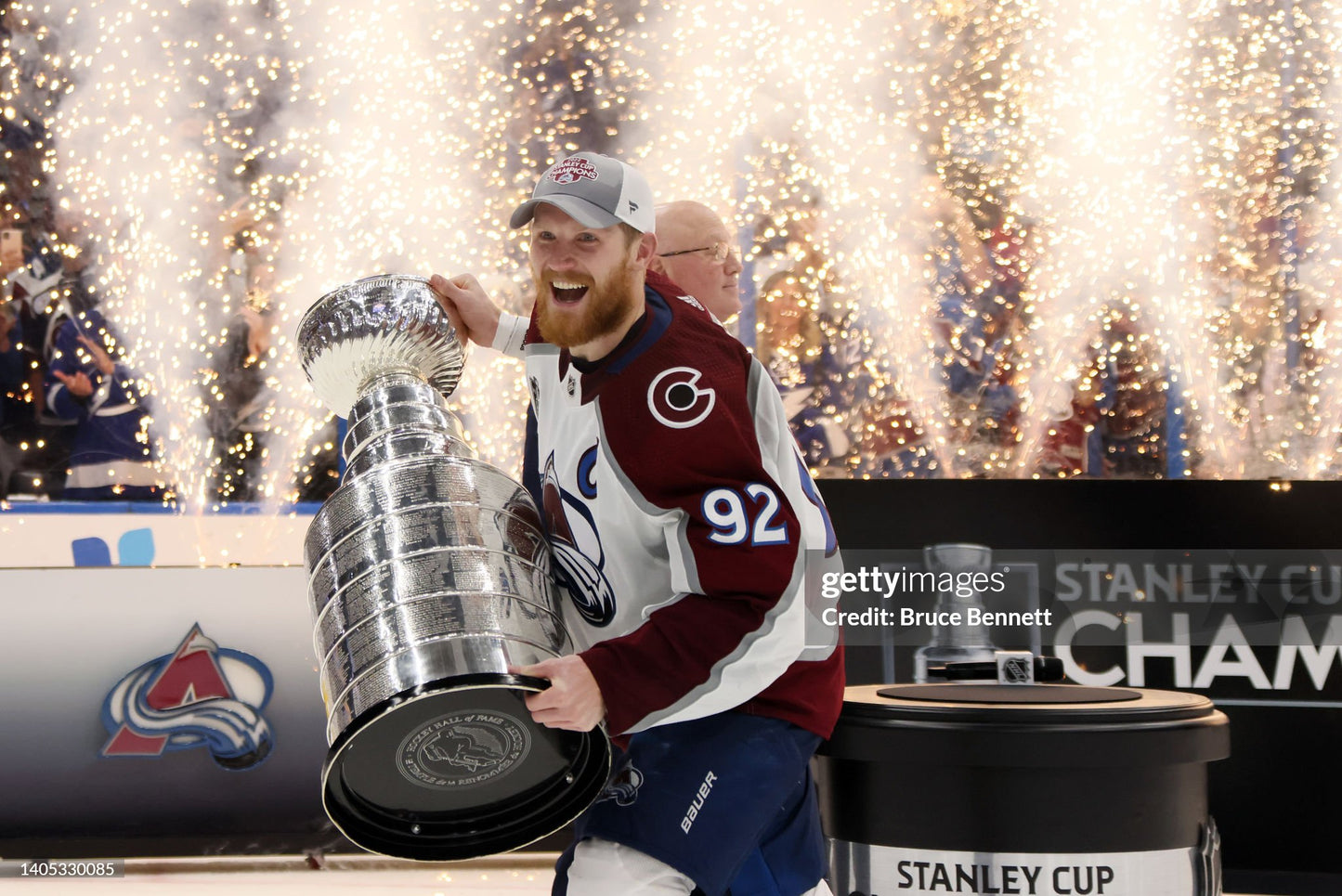 Colorado Avalanche Gabriel Landeskog 2022 Stanley Cup Finals NHL Hockey Jersey (58/XXXL)
