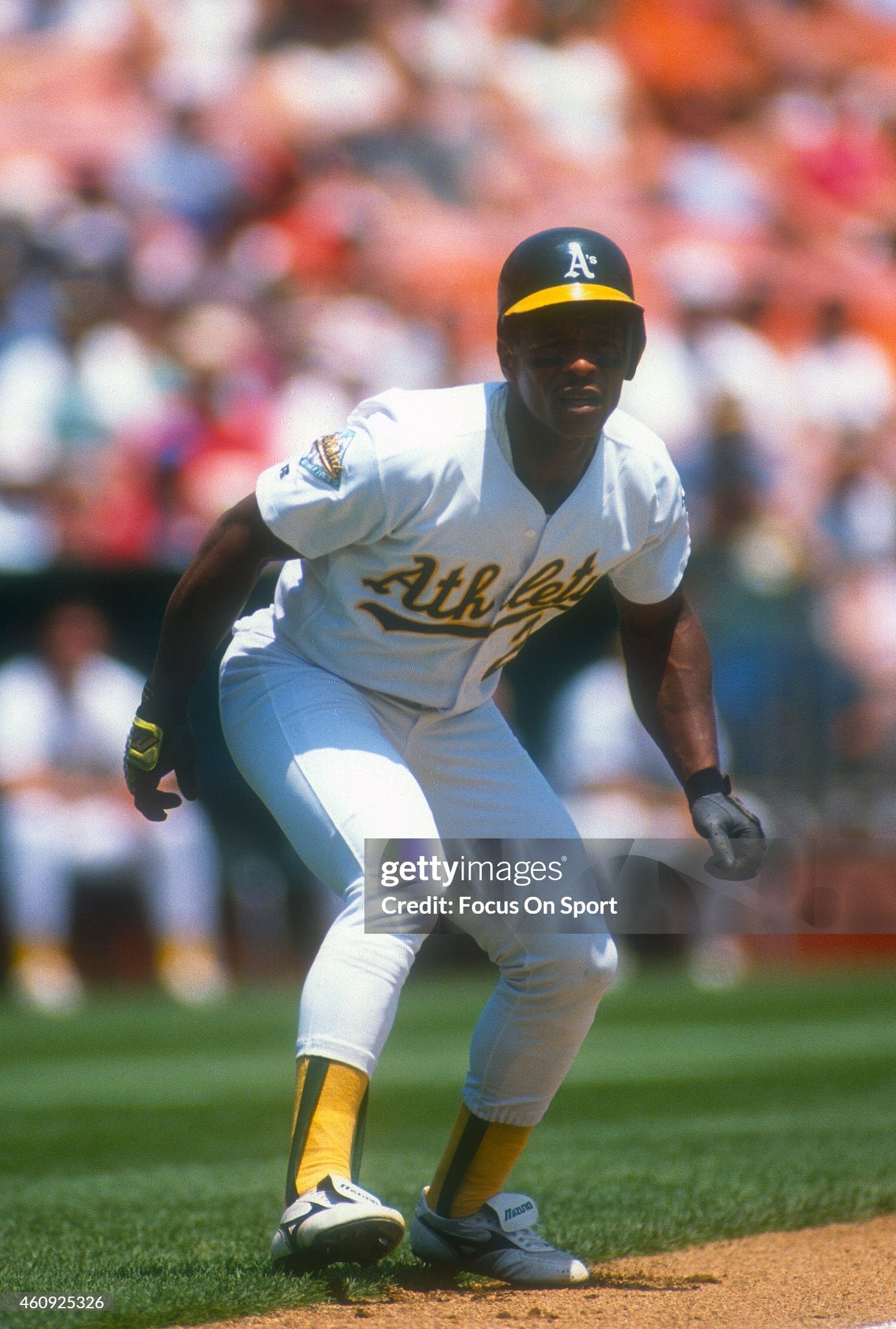 Oakland Athletics Rickey Henderson 1992 MLB Baseball Jersey (44/Large)