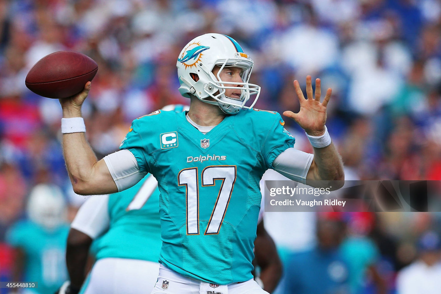 Miami Dolphins Ryan Tannehill 2015 NFL Football Jersey (48/XL)