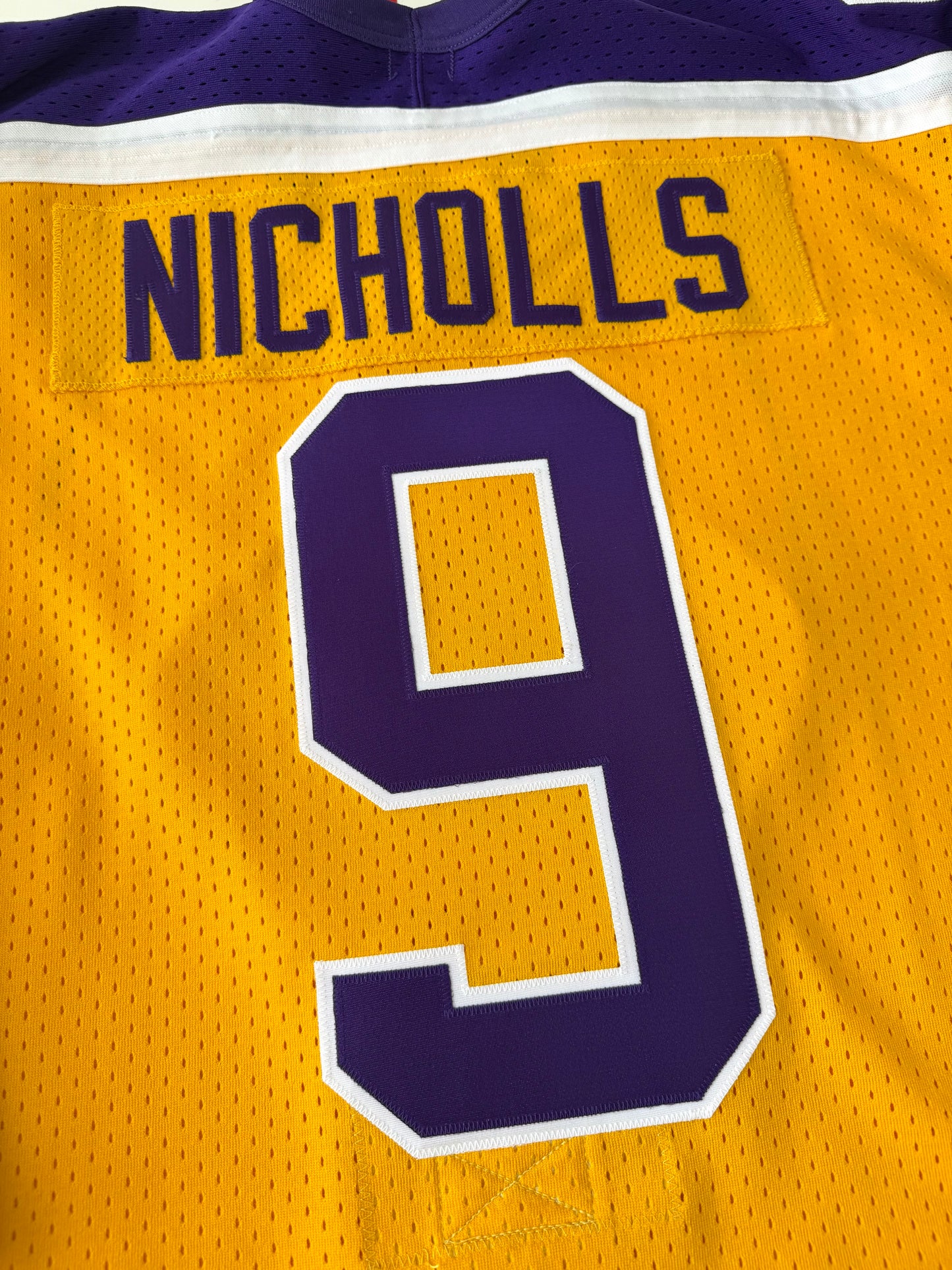 Los Angeles Kings Bernie Nicholls 1982-1983 NHL Hockey Jersey (46/Large)