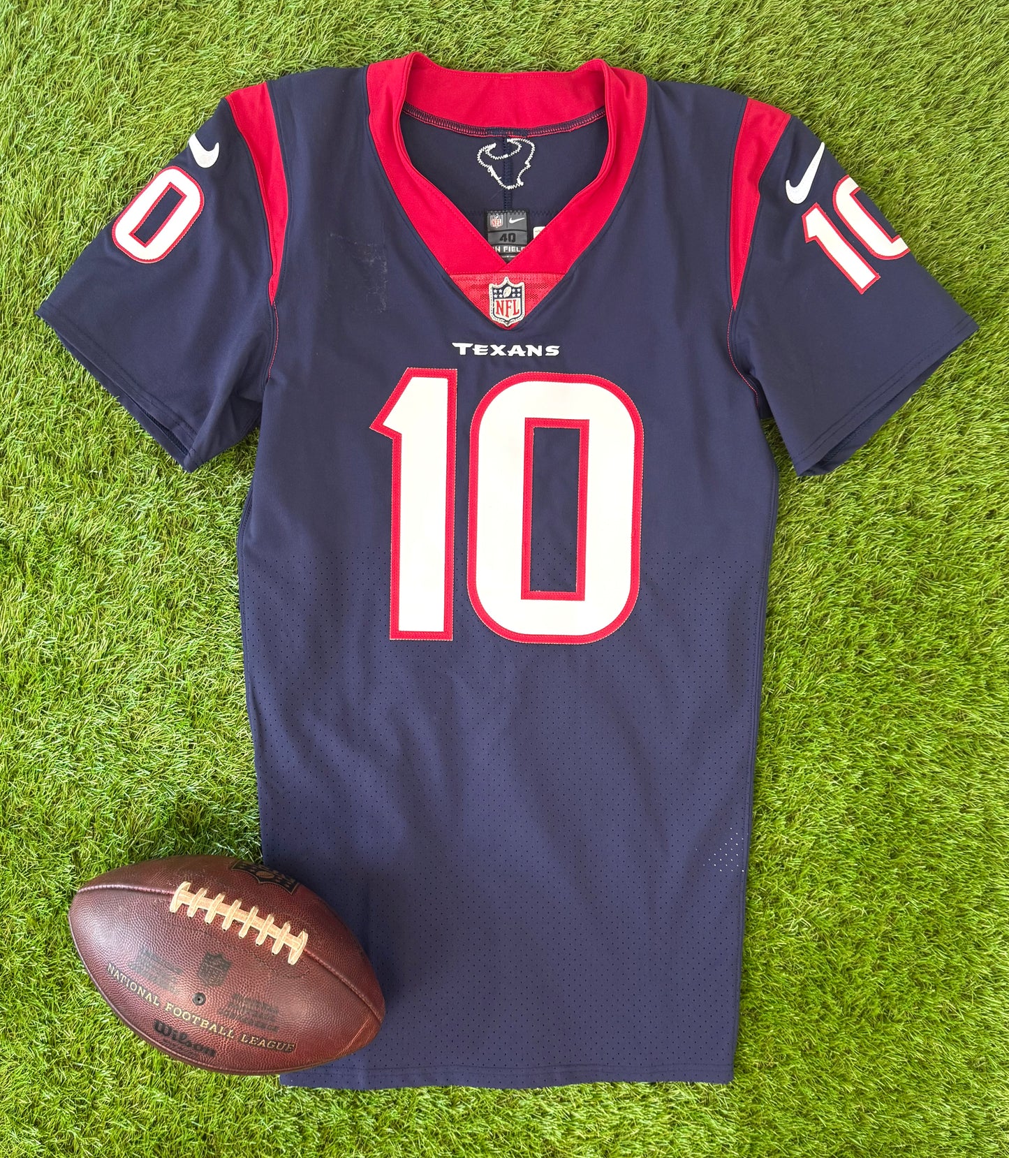 Houston Texans Davis Mills 2022 NFL Football Jersey (44/Large)