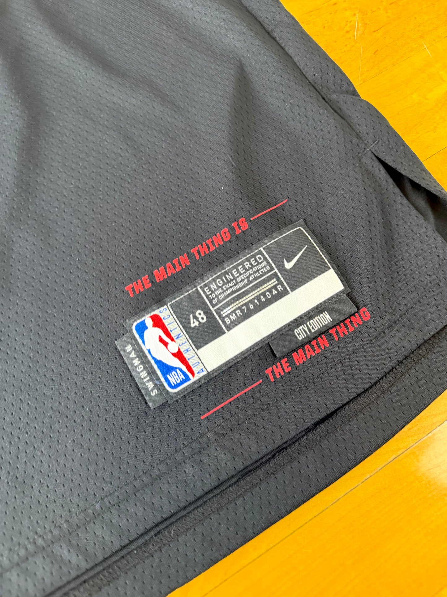 Miami Heat Jimmy Butler 2023-2024 City Edition NBA Basketball Jersey (48/Large)