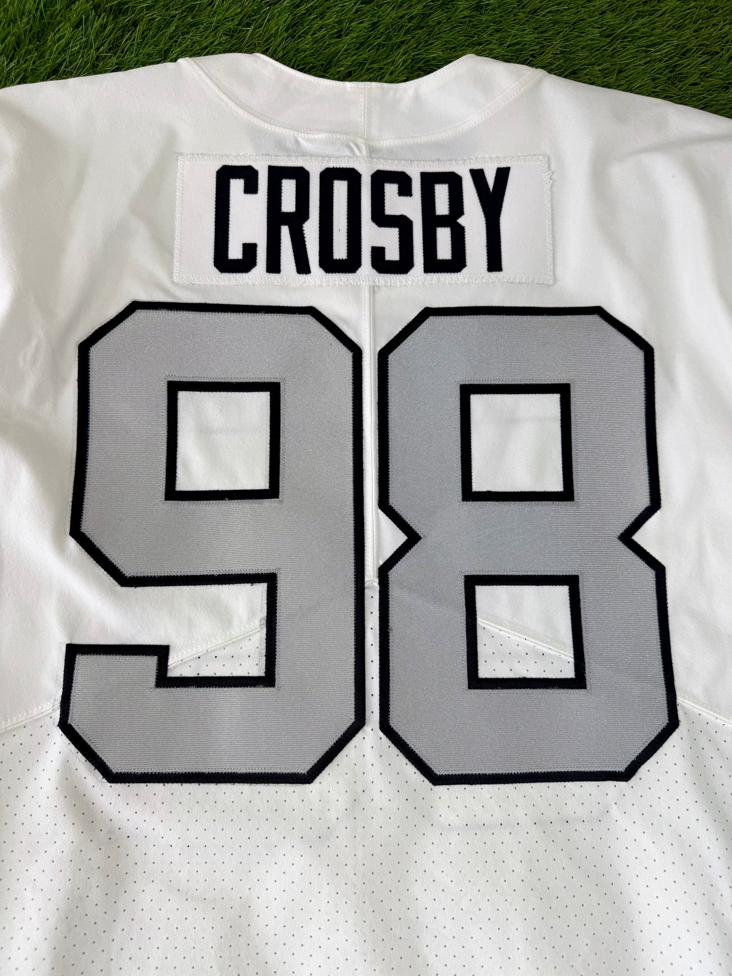 Oakland Raiders Maxx Crosby 2019 Alternate Throwback NFL Football Jersey (48/XL)