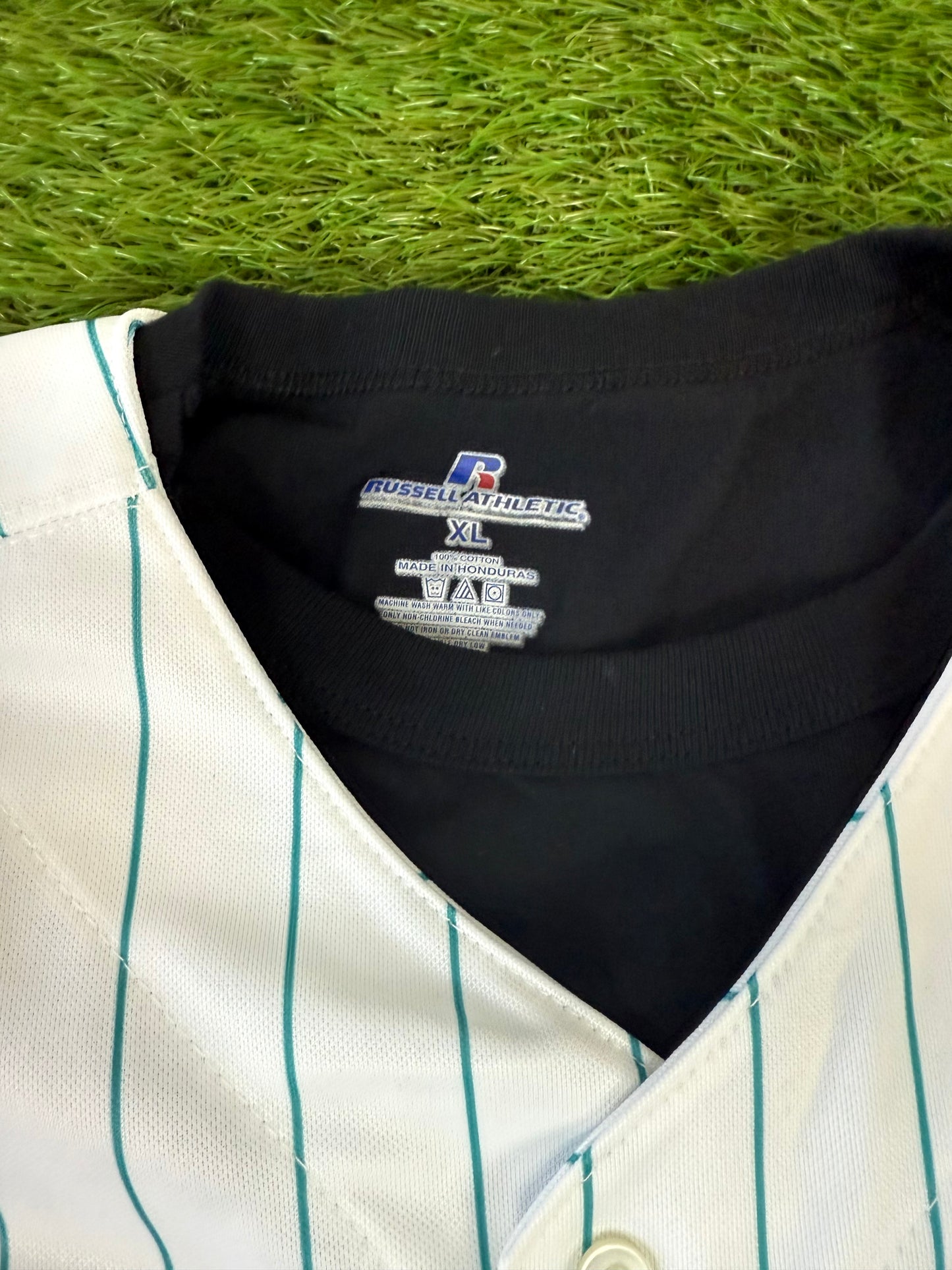 Florida Marlins 2002 Tim Raines MLB Baseball Jersey (50/XL)