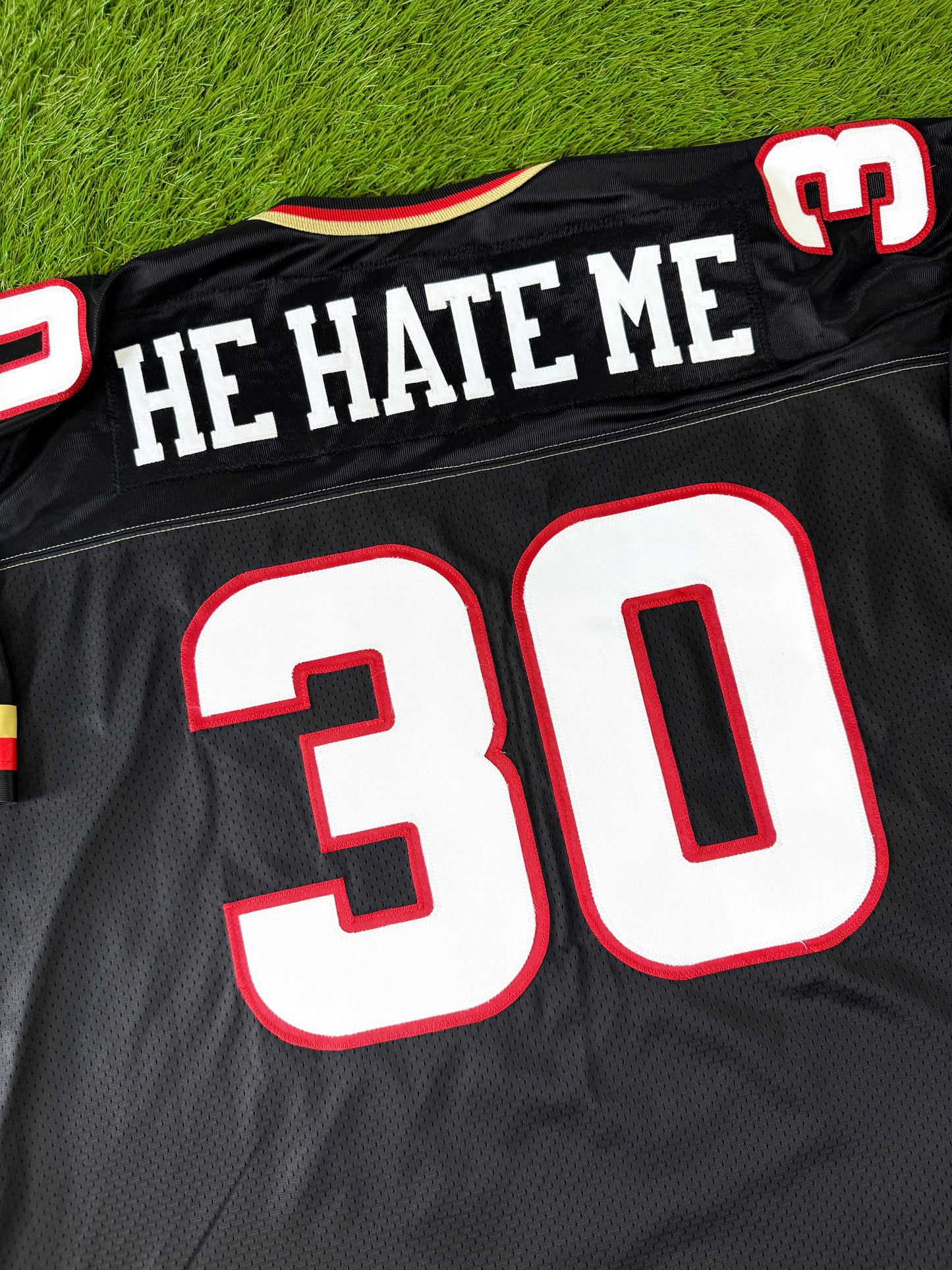 Las Vegas Outlaws Rod Smart “He Hate Me” 2001 XFL Football Jersey (52/XXL)