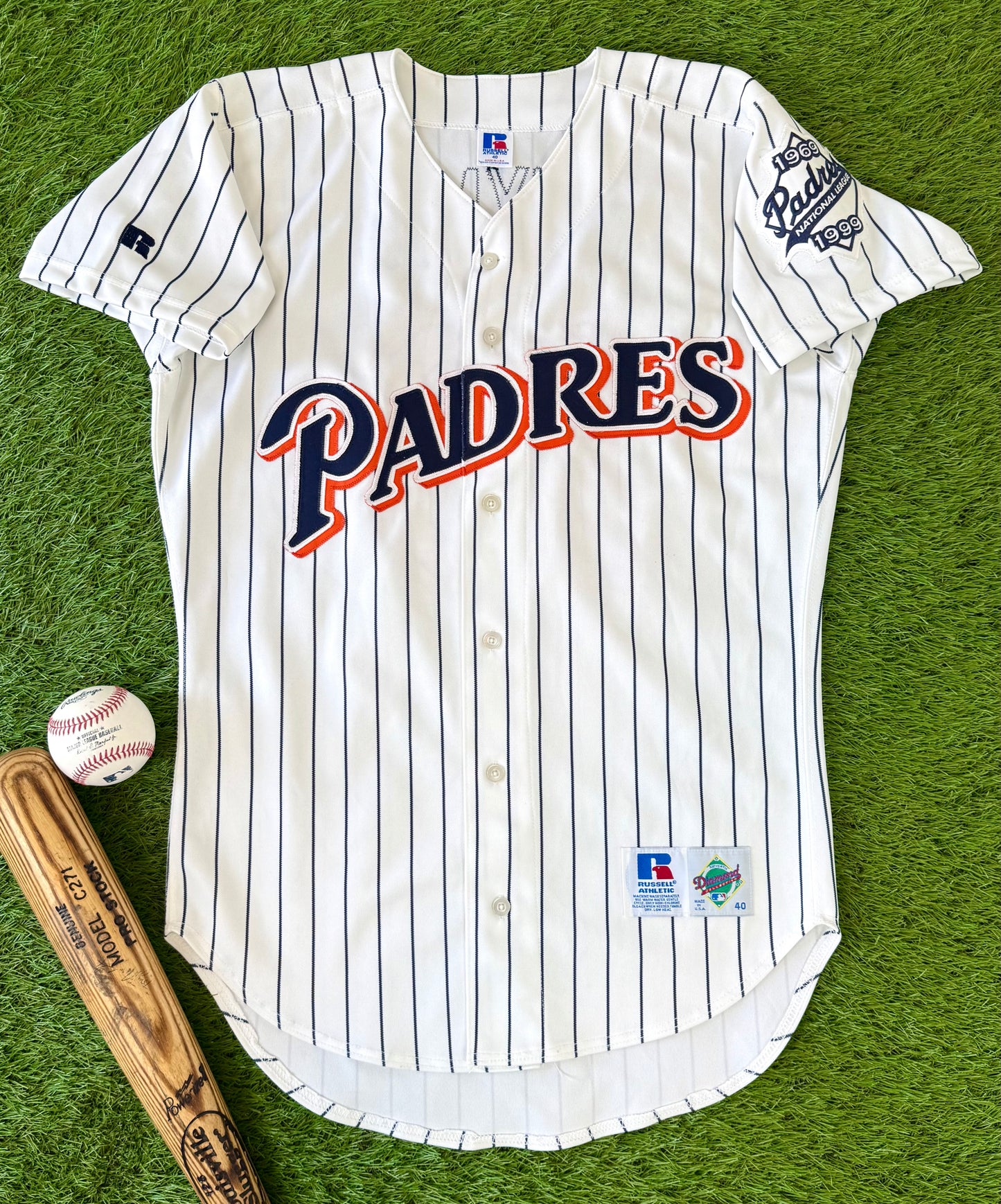 San Diego Padres Tony Gwynn 1999 MLB Baseball Jersey (40/Medium)