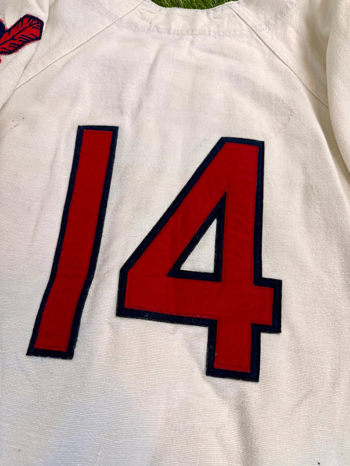 Cleveland Indians Larry Doby 1955 MLB Baseball Jersey (36/Medium)