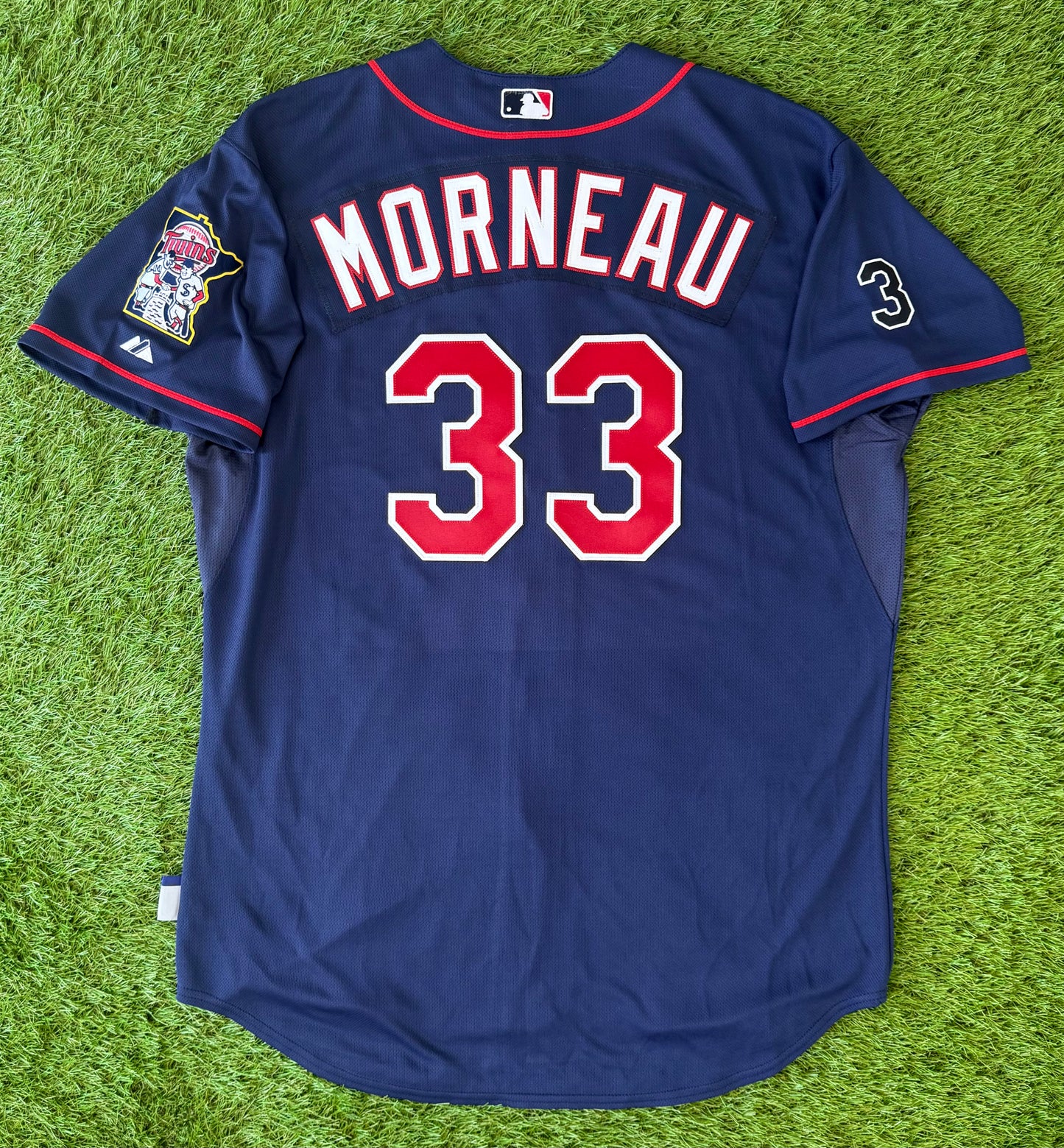 Minnesota Twins Justin Morneau 2011 Home Alternate MLB Baseball Jersey (52/XXL)