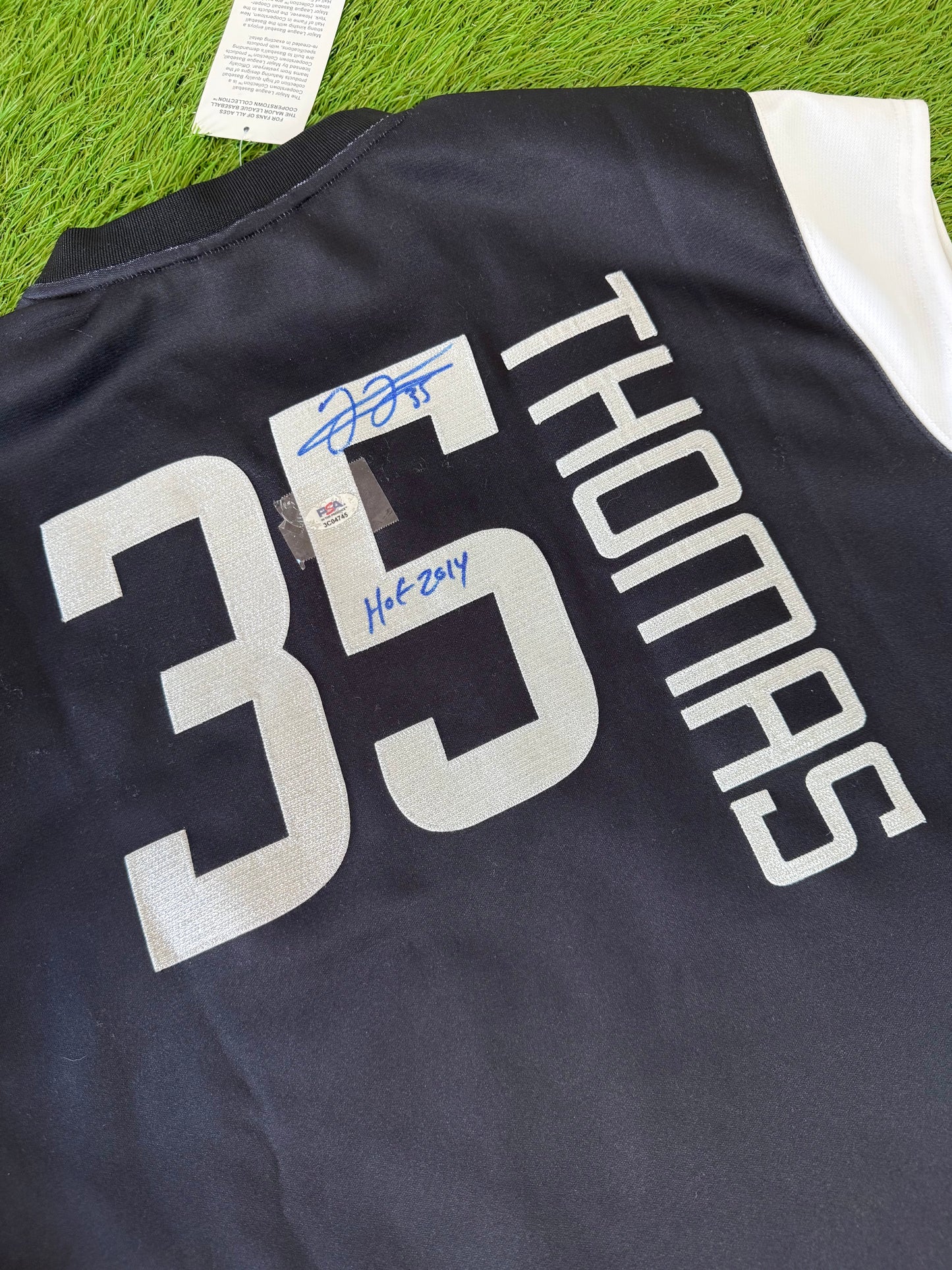 Chicago White Sox Frank Thomas Autographed 1999 TATC MLB Baseball Jersey (44/Large)