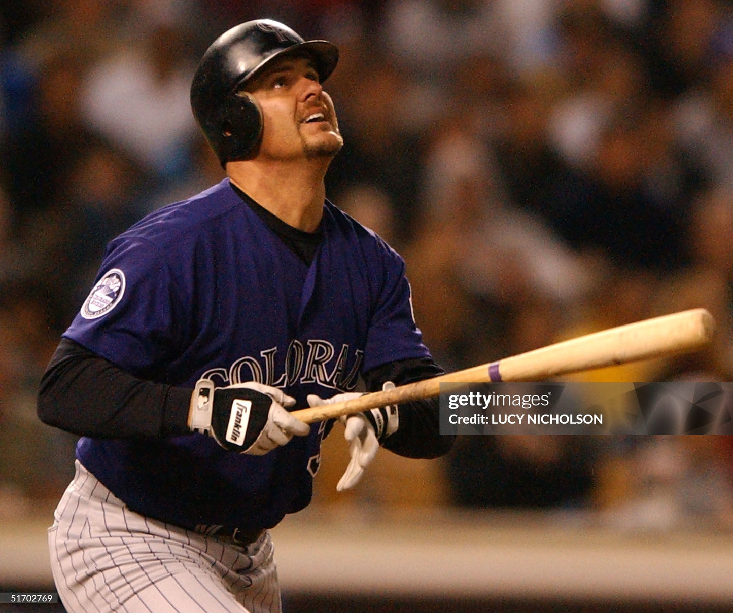 Colorado Rockies Larry Walker 2002 Alternate MLB Baseball Jersey (48/XL)