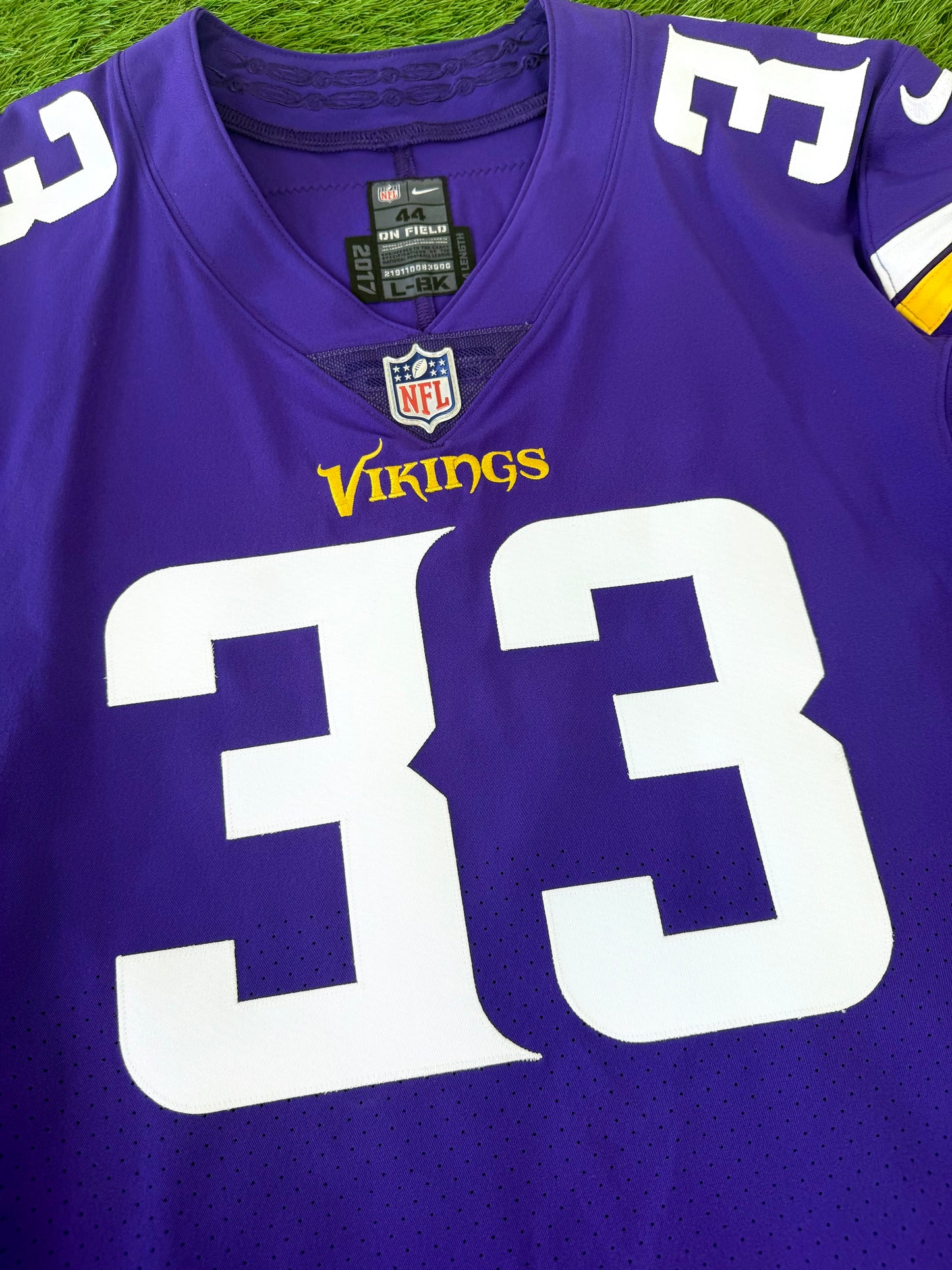 Minnesota Vikings Dalvin Cook 2017 NFL Football Jersey (44/Large)
