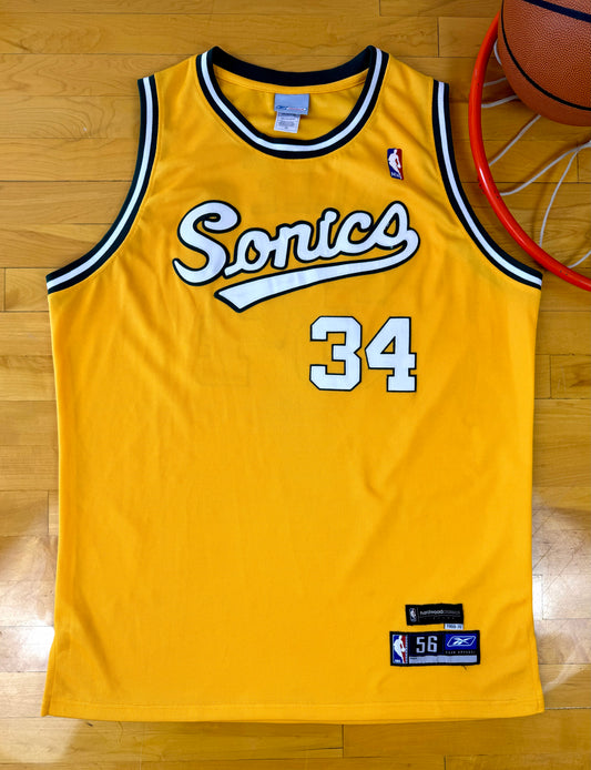 Seattle SuperSonics Ray Allen 2003-2004 Throwback NBA Basketball Jersey (50/XL)