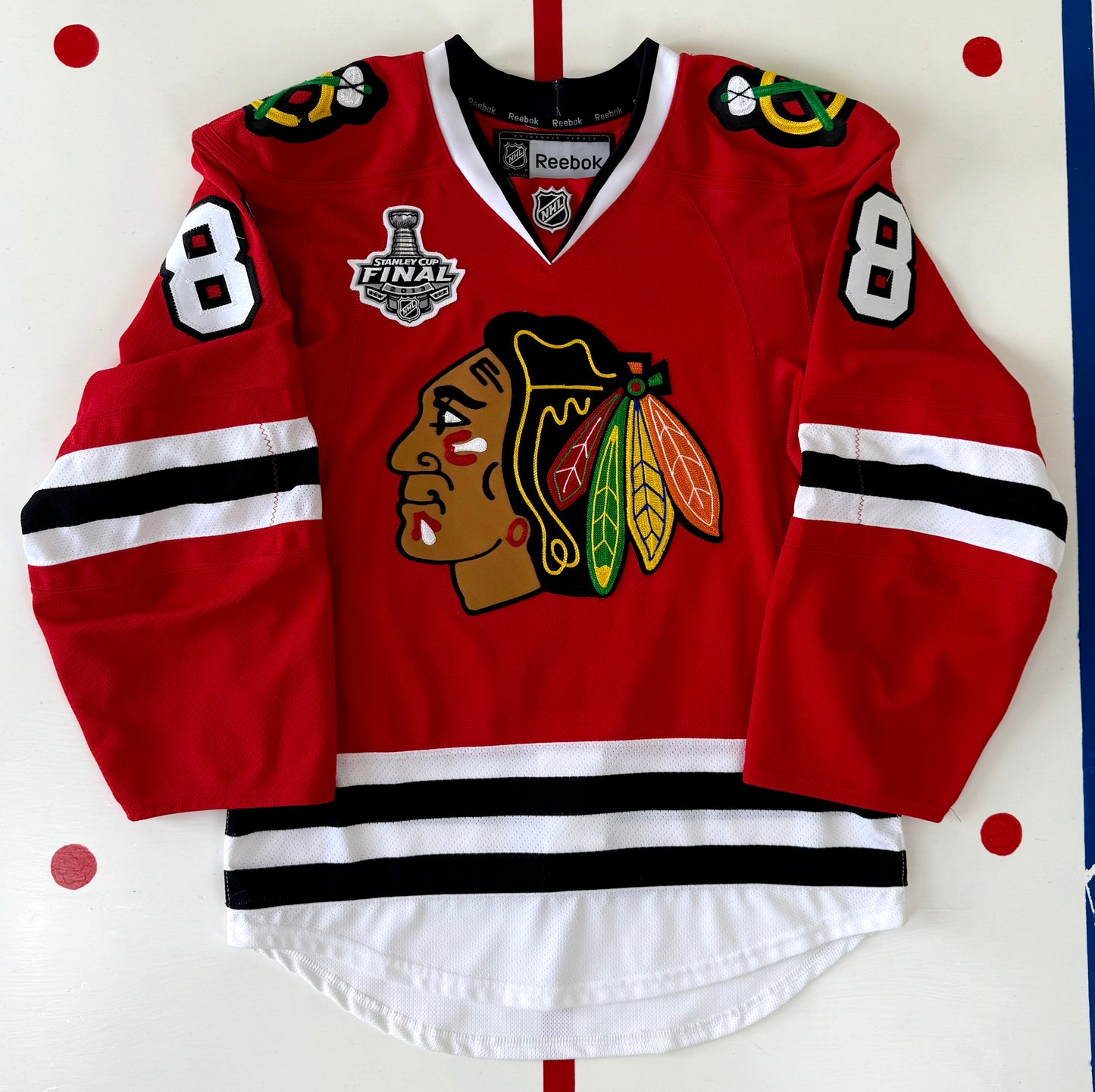 Chicago Blackhawks Patrick Kane 2013 Stanley Cup Finals NHL Hockey Jersey (46/Small)