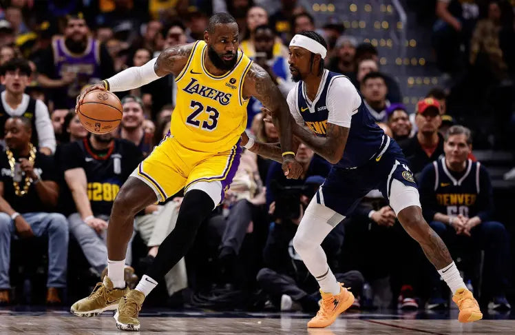 LA Lakers LeBron James 2023-Present NBA Basketball Jersey (40/Small)