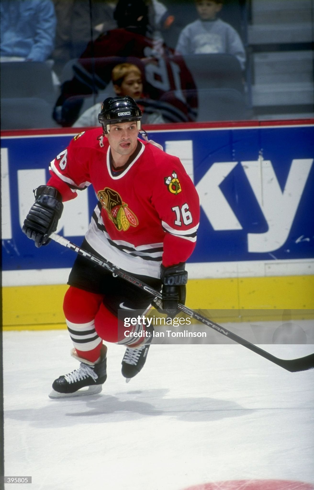 Chicago Blackhawks 1998-1999 Eddie Olczyk NHL Hockey Jersey (48/Large)