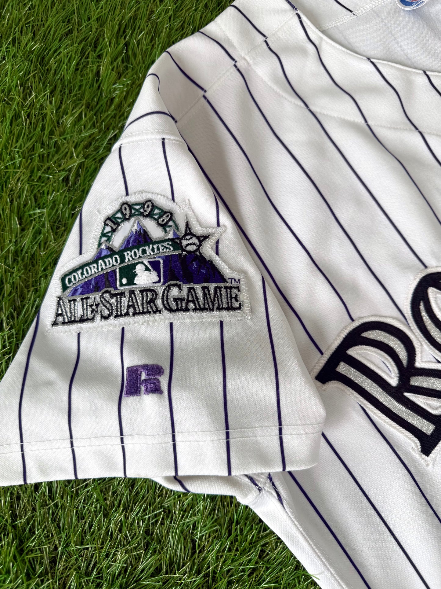 Colorado Rockies Larry Walker 1998 MLB Baseball Jersey (44/Large)