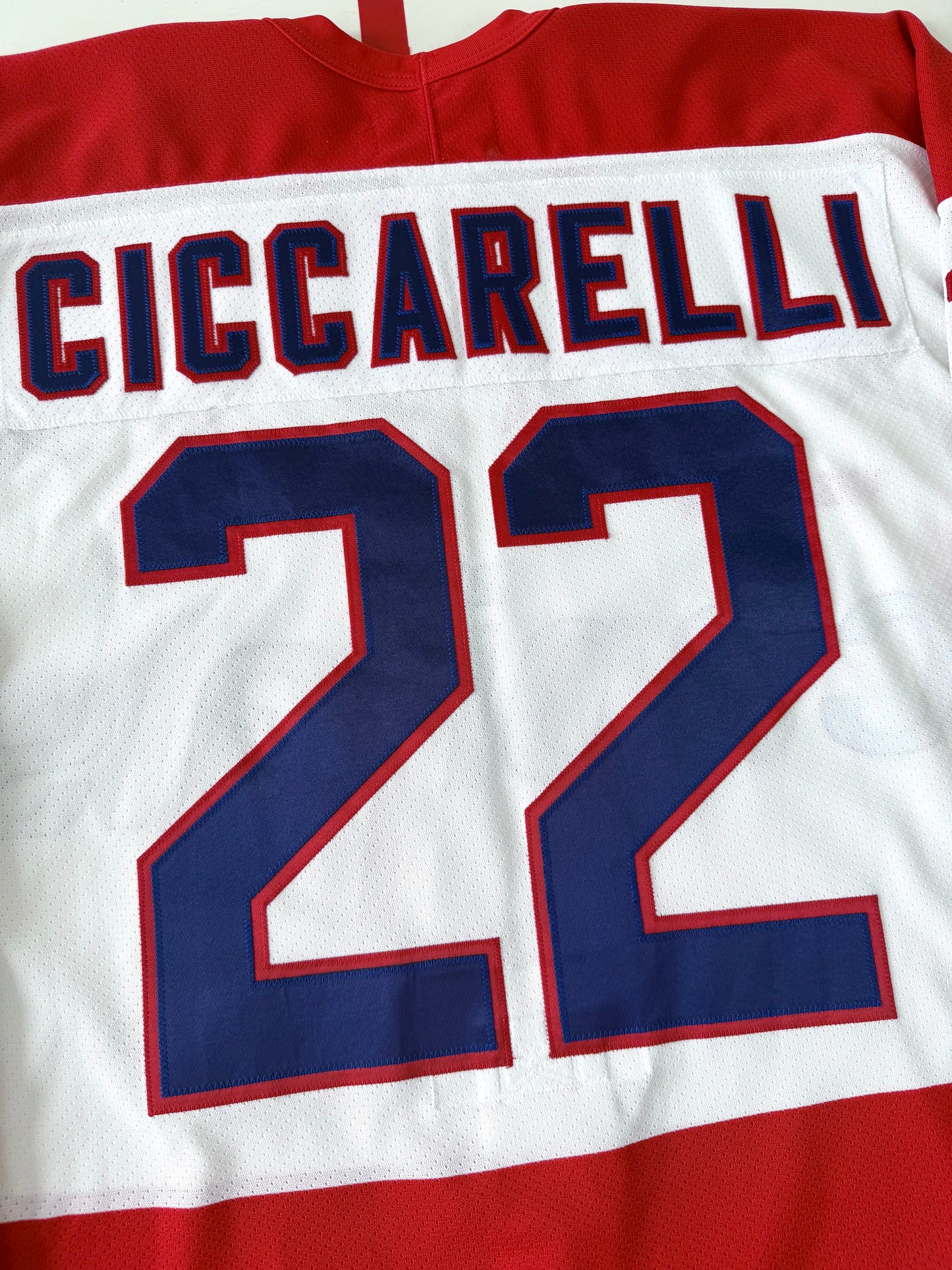 Washington Capitals Dino Ciccarelli 1990-1991 NHL Hockey Jersey (52/XL)