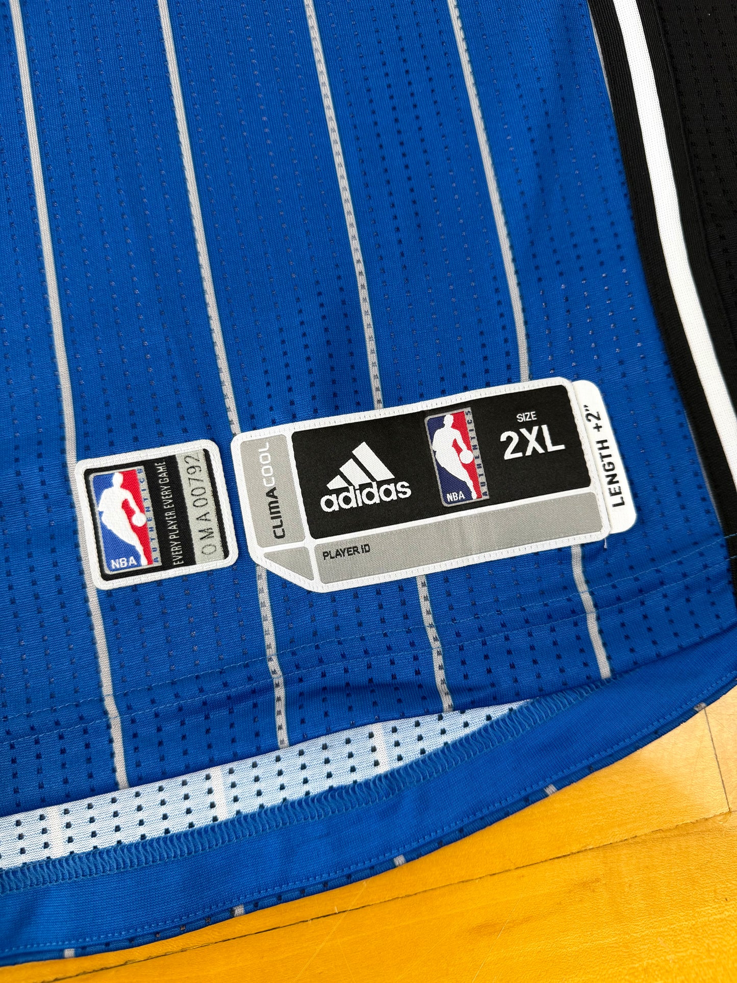 Orlando Magic Dwight Howard 2011-2012 Team Issued NBA Basketball Jersey (XXL)
