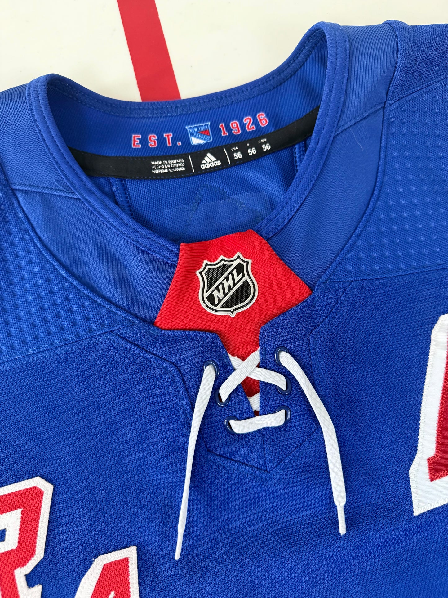 New York Rangers Chris Kreider 2018-2021 NHL Hockey Jersey (56/XXL)
