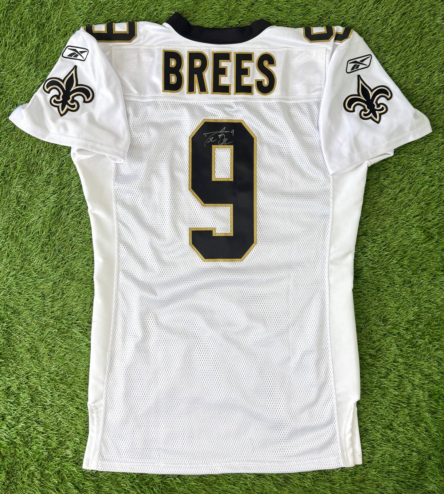 New Orleans Saints Drew Brees Autographed Team Issued 2011 NFL Football Jersey (48/XL)