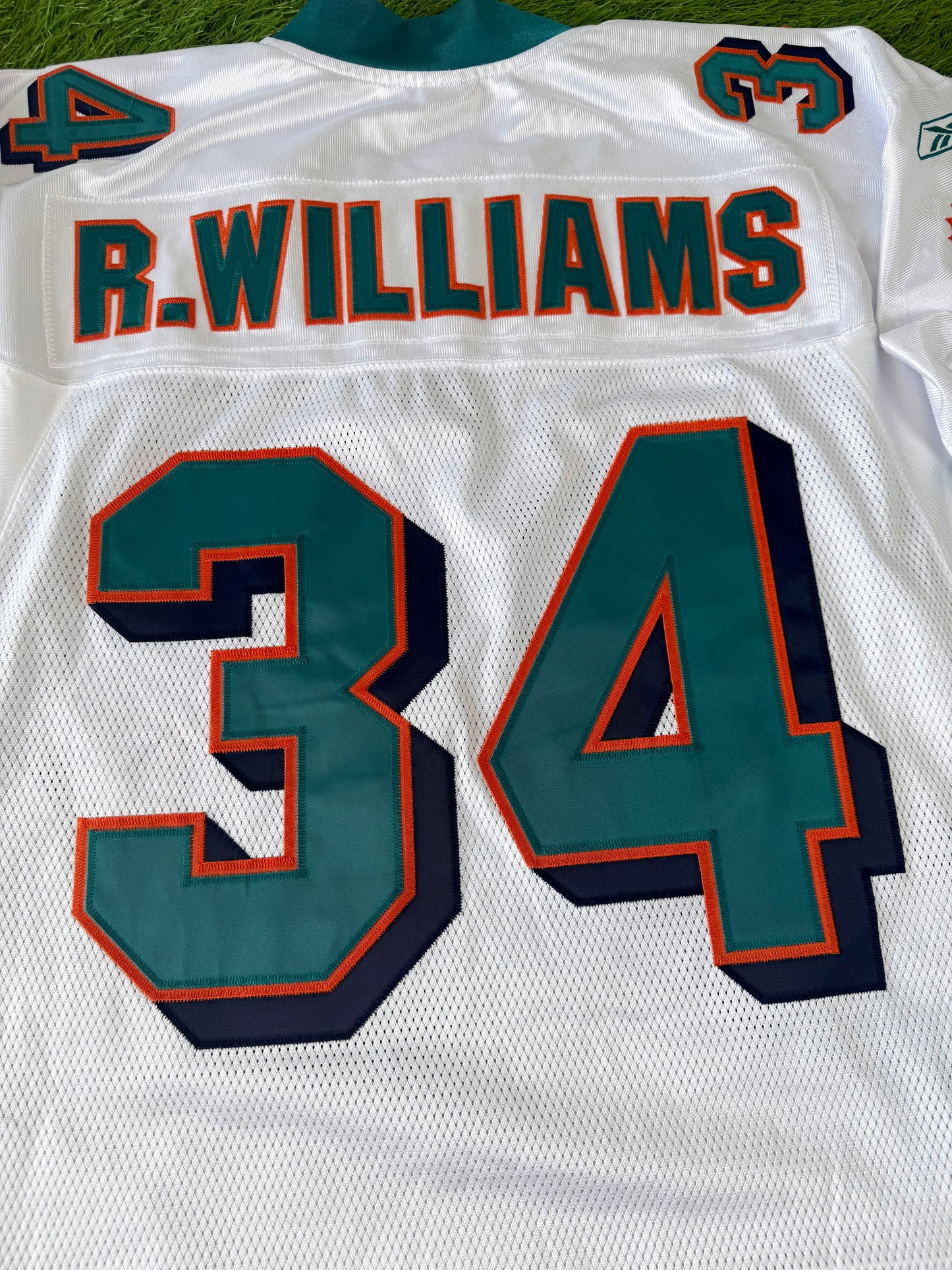 Miami Dolphins Ricky Williams 2002-2003 NFL Football Jersey (52/XL)