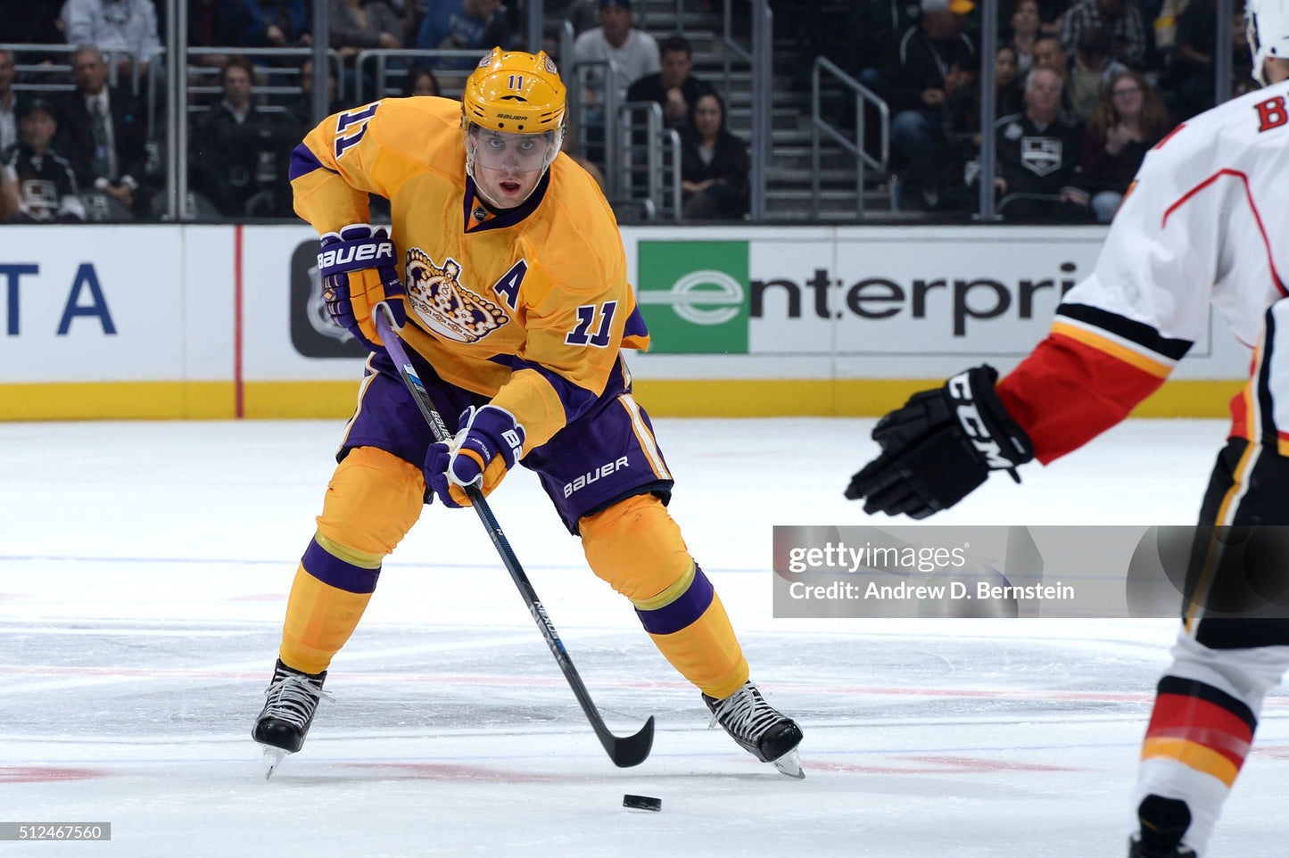 Los Angeles Kings Anže Kopitar 2015-2016 Legends Night NHL Hockey Jersey (54/XL)