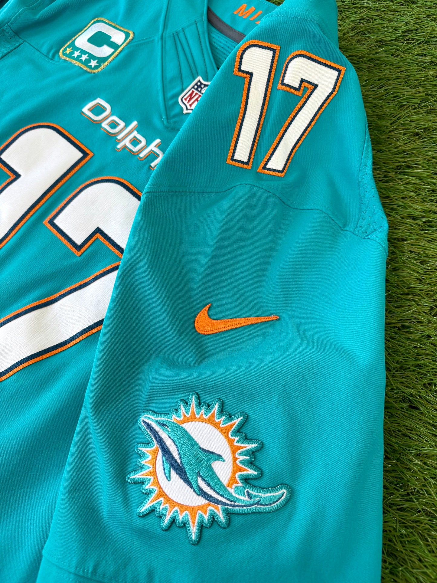 Miami Dolphins Ryan Tannehill 2015 NFL Football Jersey (48/XL)