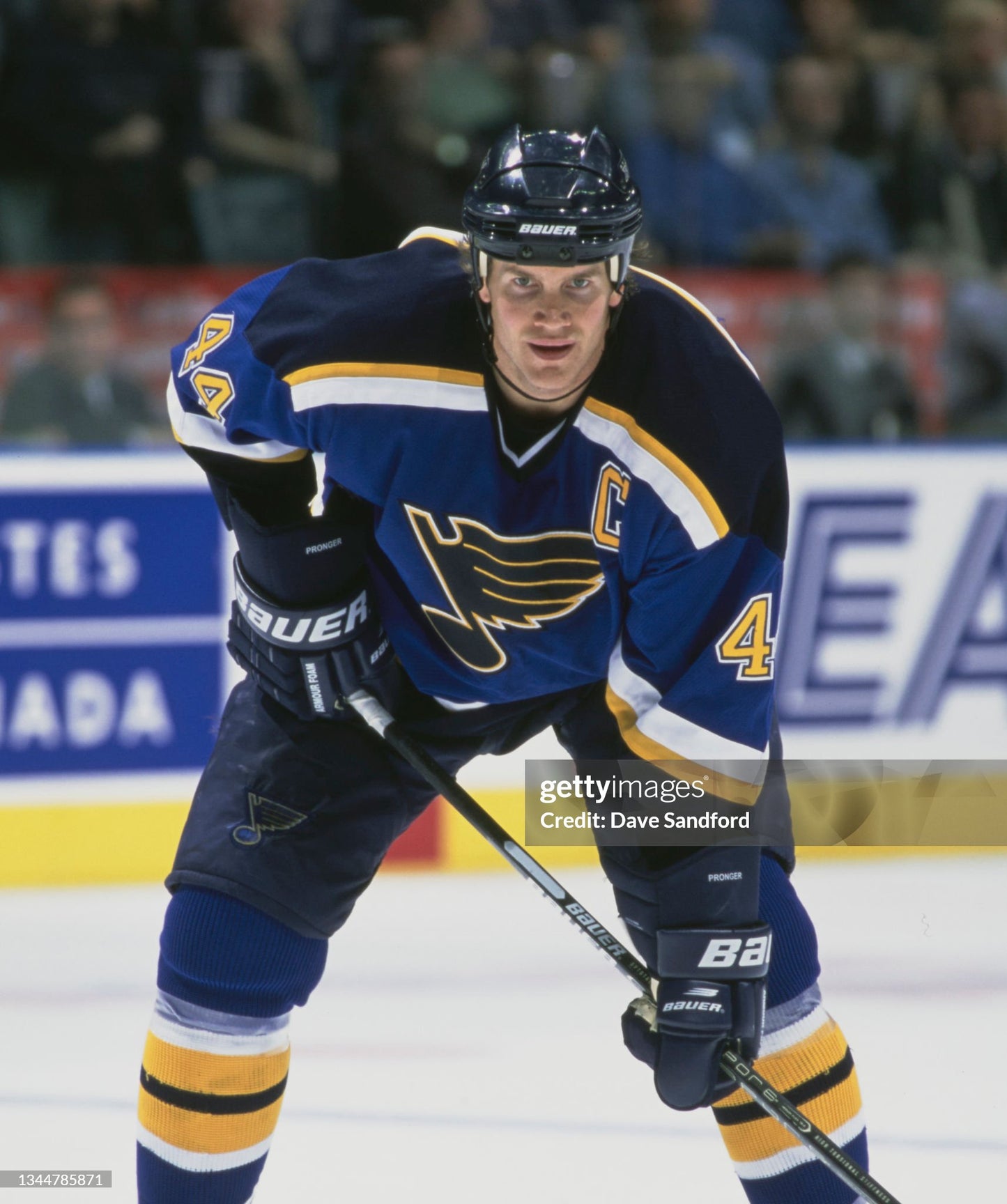 St. Louis Blues Chris Pronger 2000-2004 NHL Hockey Jersey (48/Large)