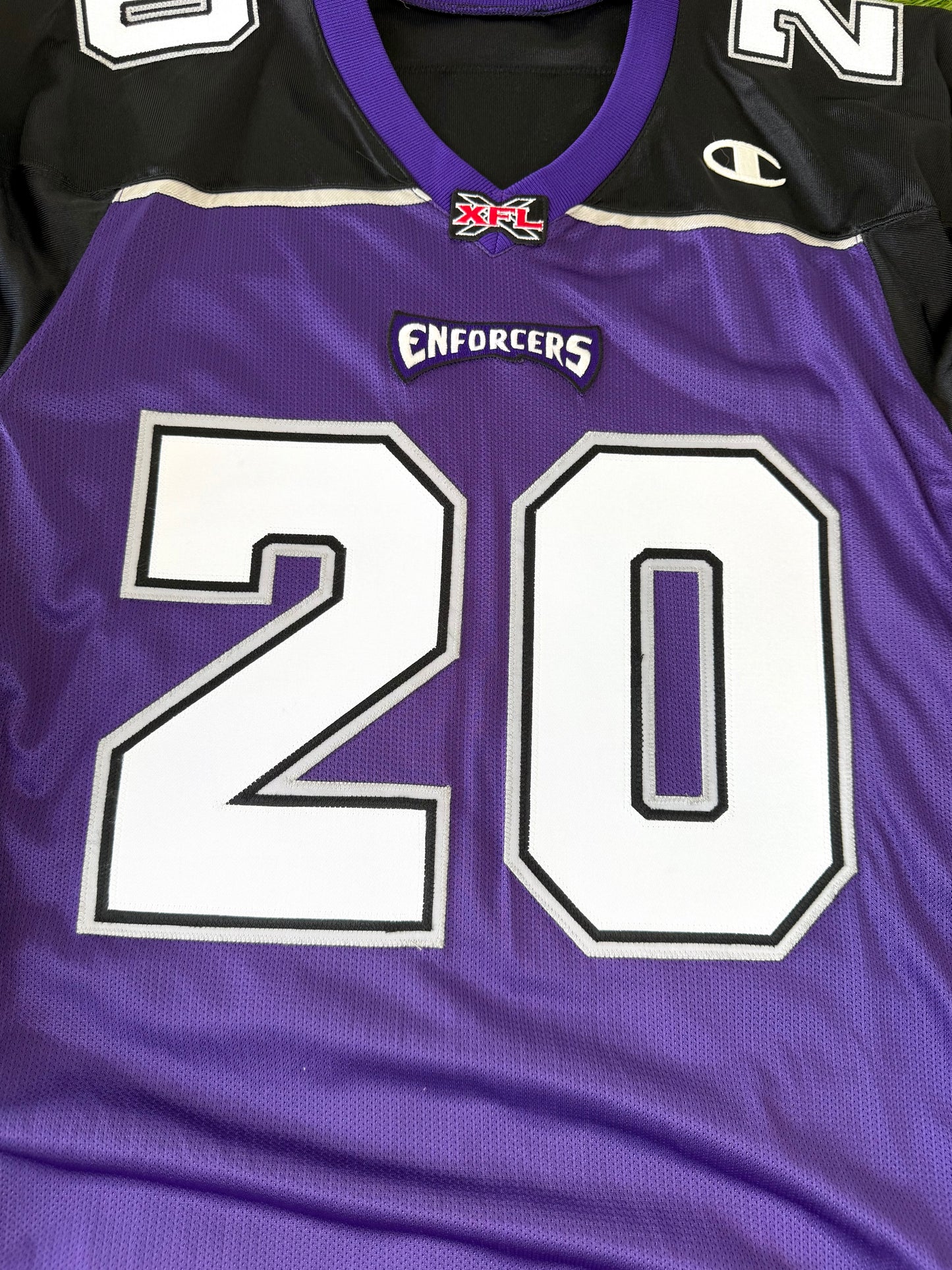 Chicago Enforcers John Avery 2001 XFL Football Jersey (56/XXL)