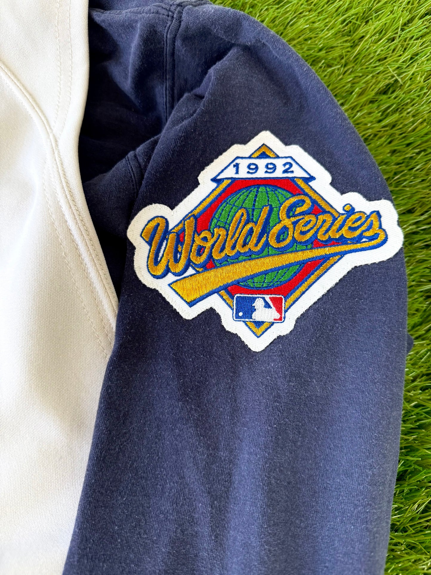 Atlanta Braves Deion Sanders 1992 World Series MLB Baseball Vest Jersey and Undershirt (48/XL)