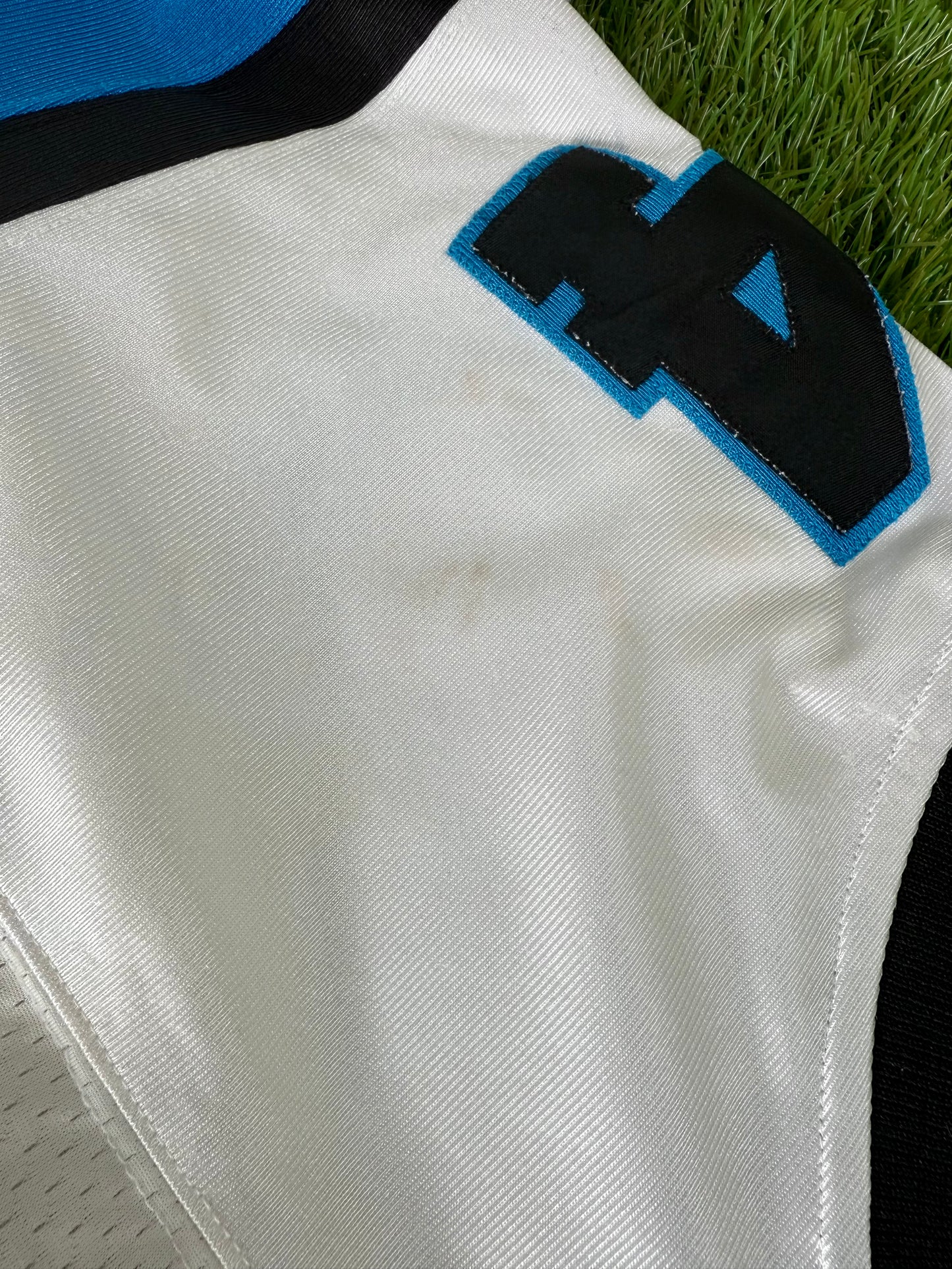 Carolina Panthers Frank Reich 1995 Preseason NFL Football Jersey (XL)