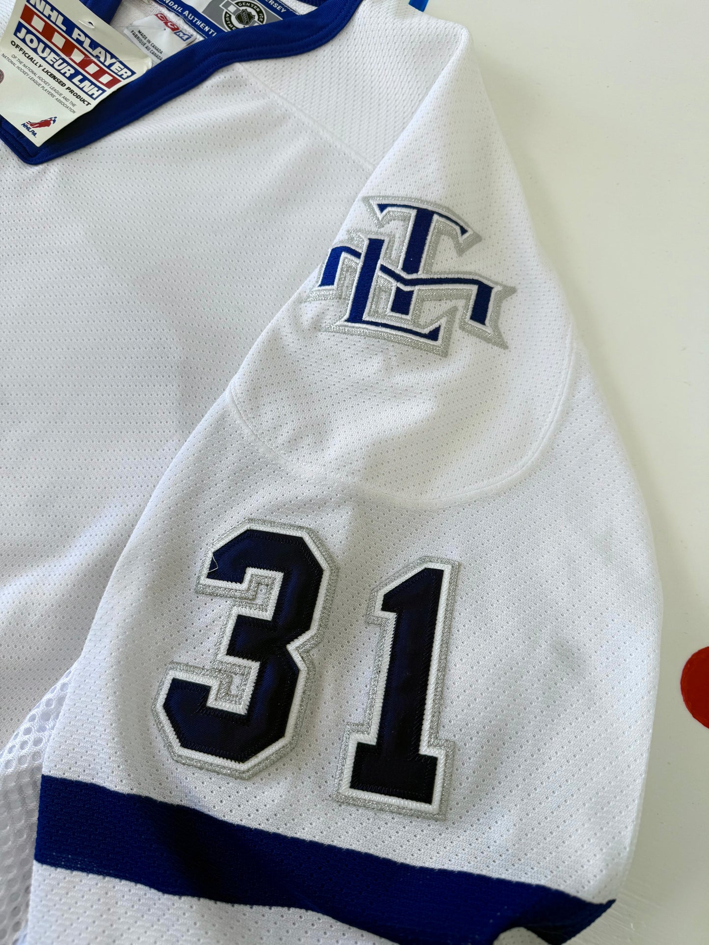 Toronto Maple Leafs Curtis Joseph 2000-2002 Signed NHL Hockey Jersey (52/XL)
