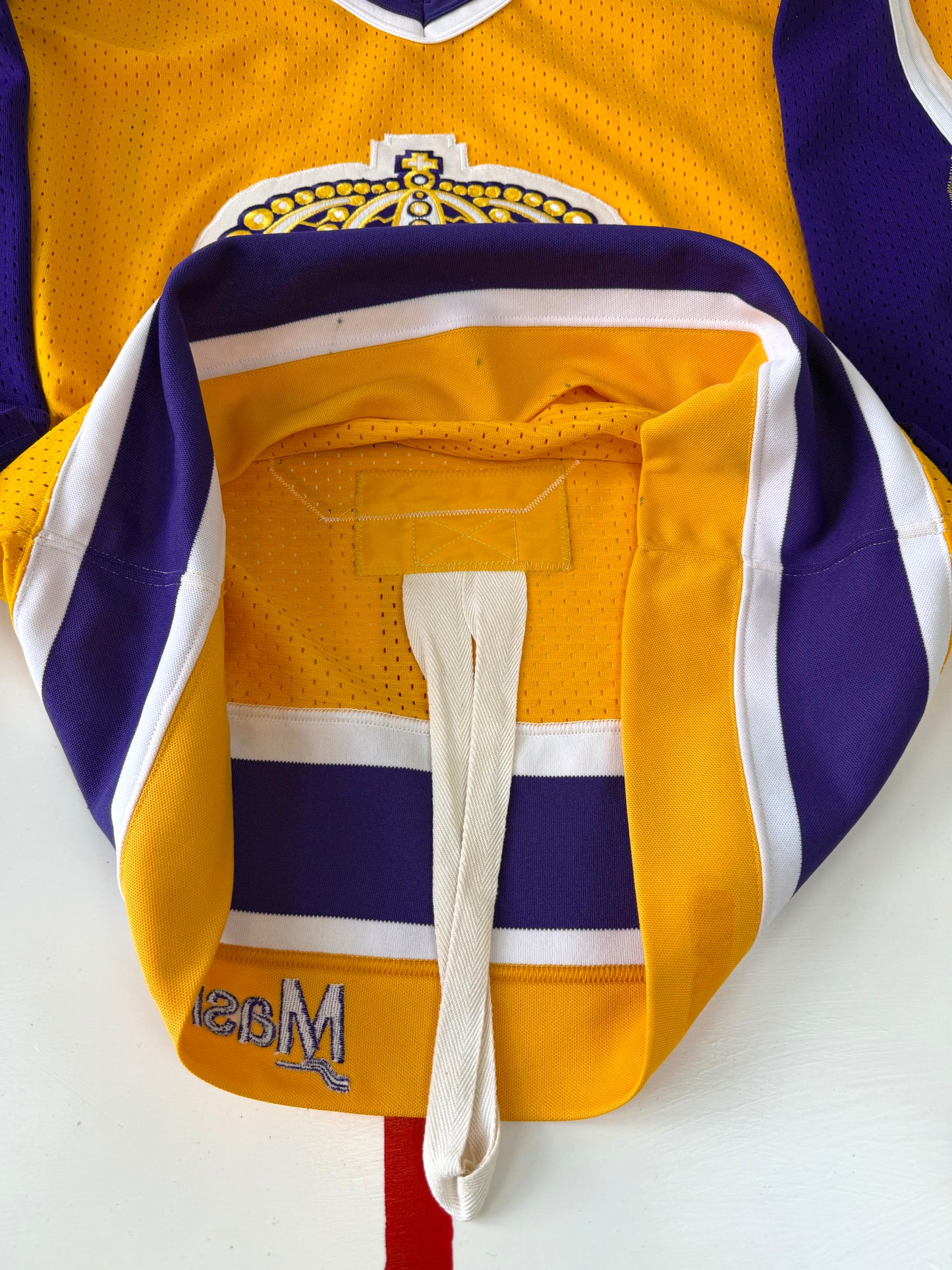 Los Angeles Kings Bernie Nicholls 1982-1983 NHL Hockey Jersey (46/Large)